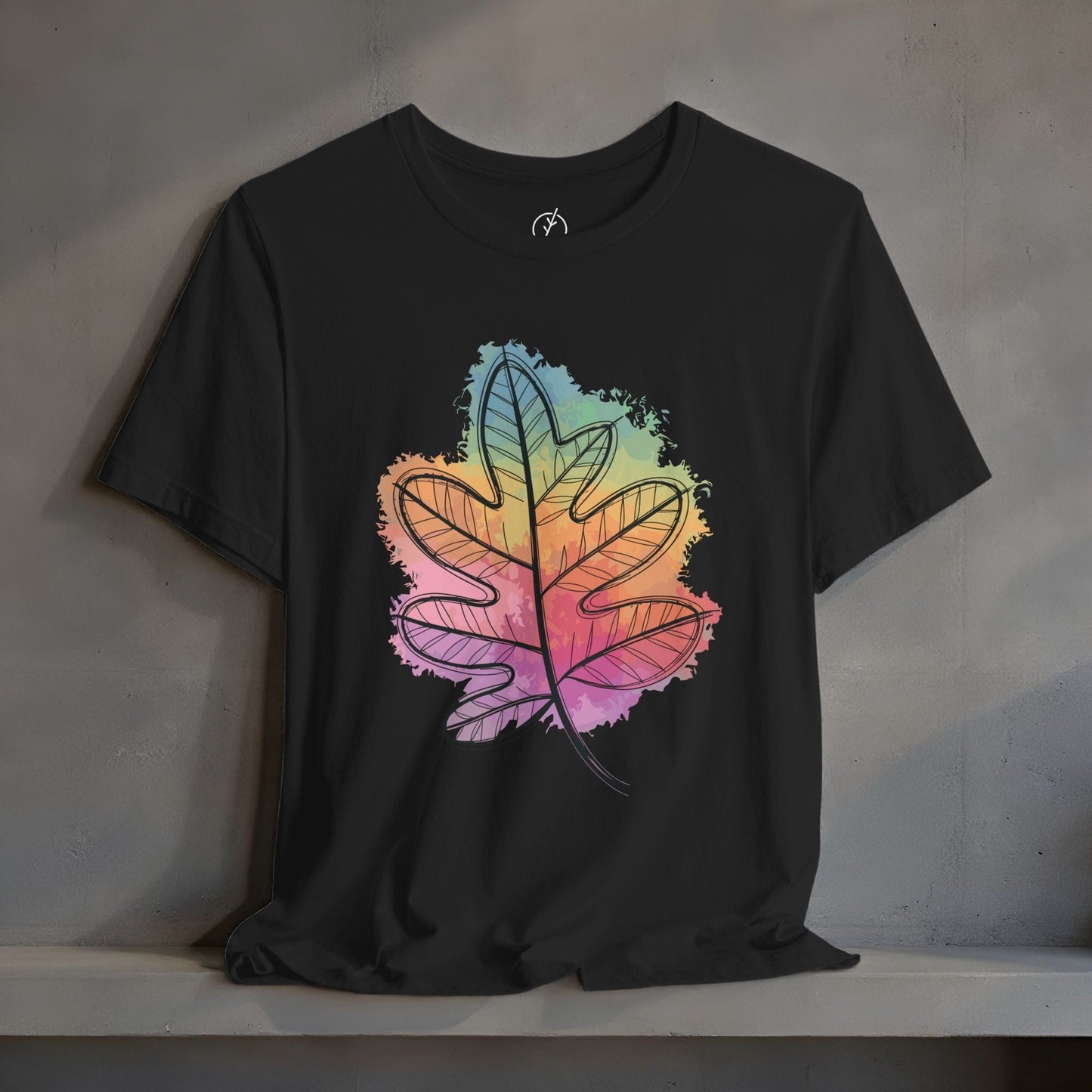 Rainbow Oak Leaf T-Shirt