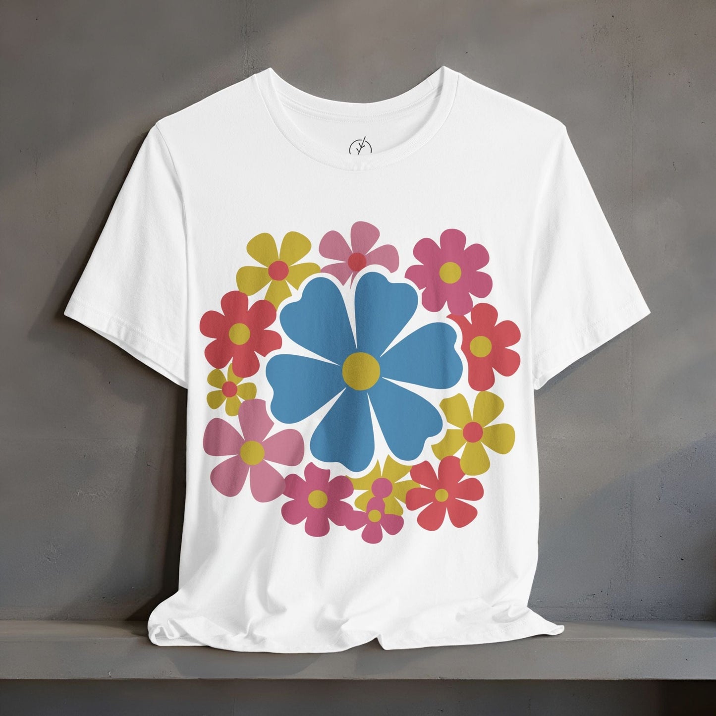 Flower Power Daisy Circle T-Shirt