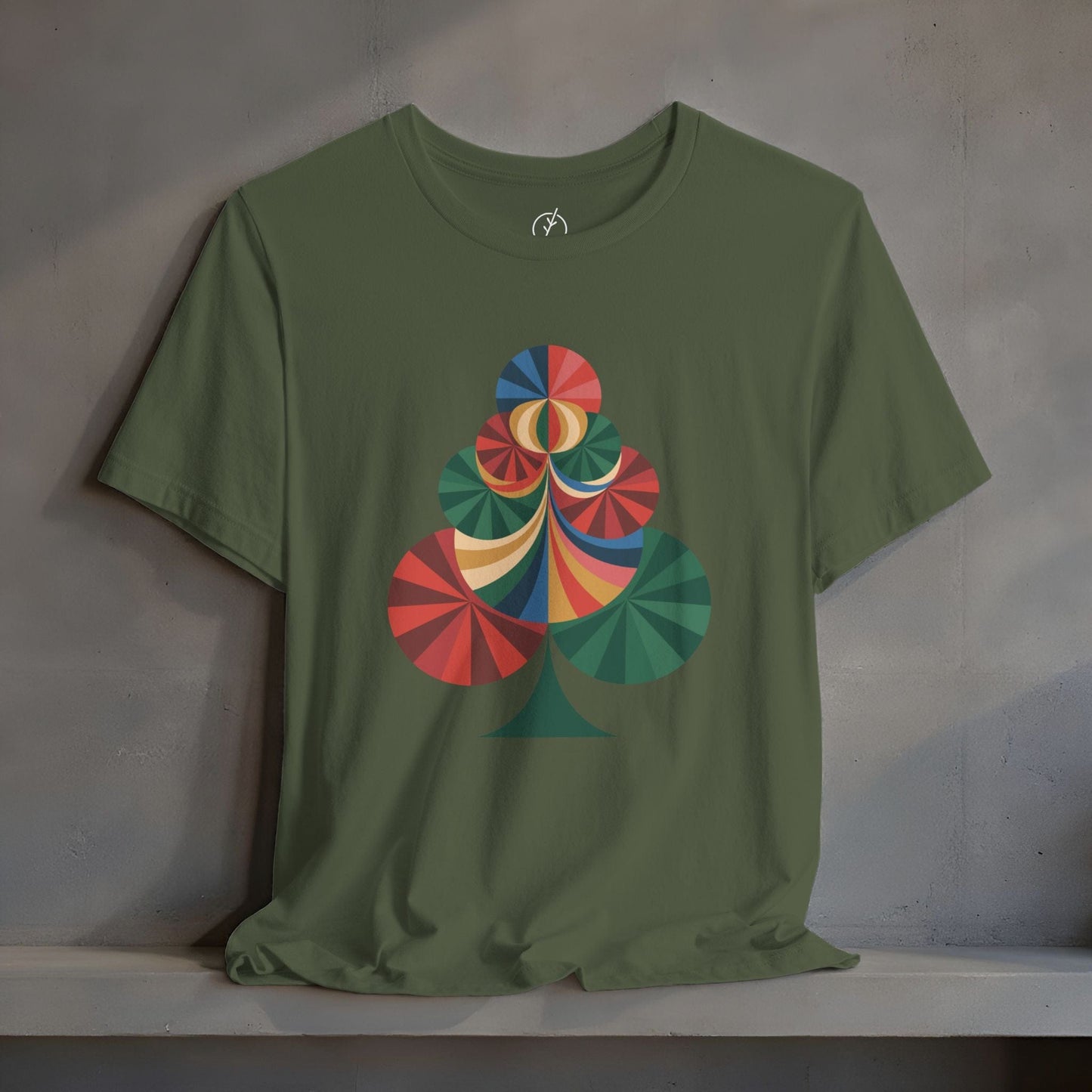 Radial Bloom Tree T-Shirt