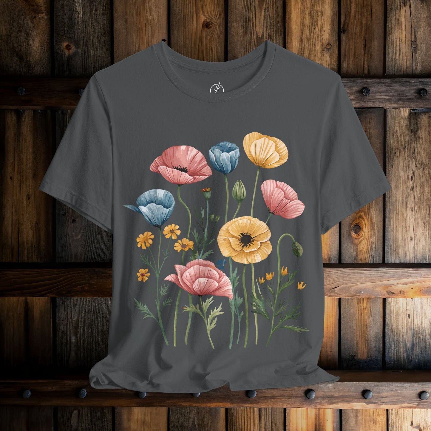 Sunny Poppy Garden T-Shirt