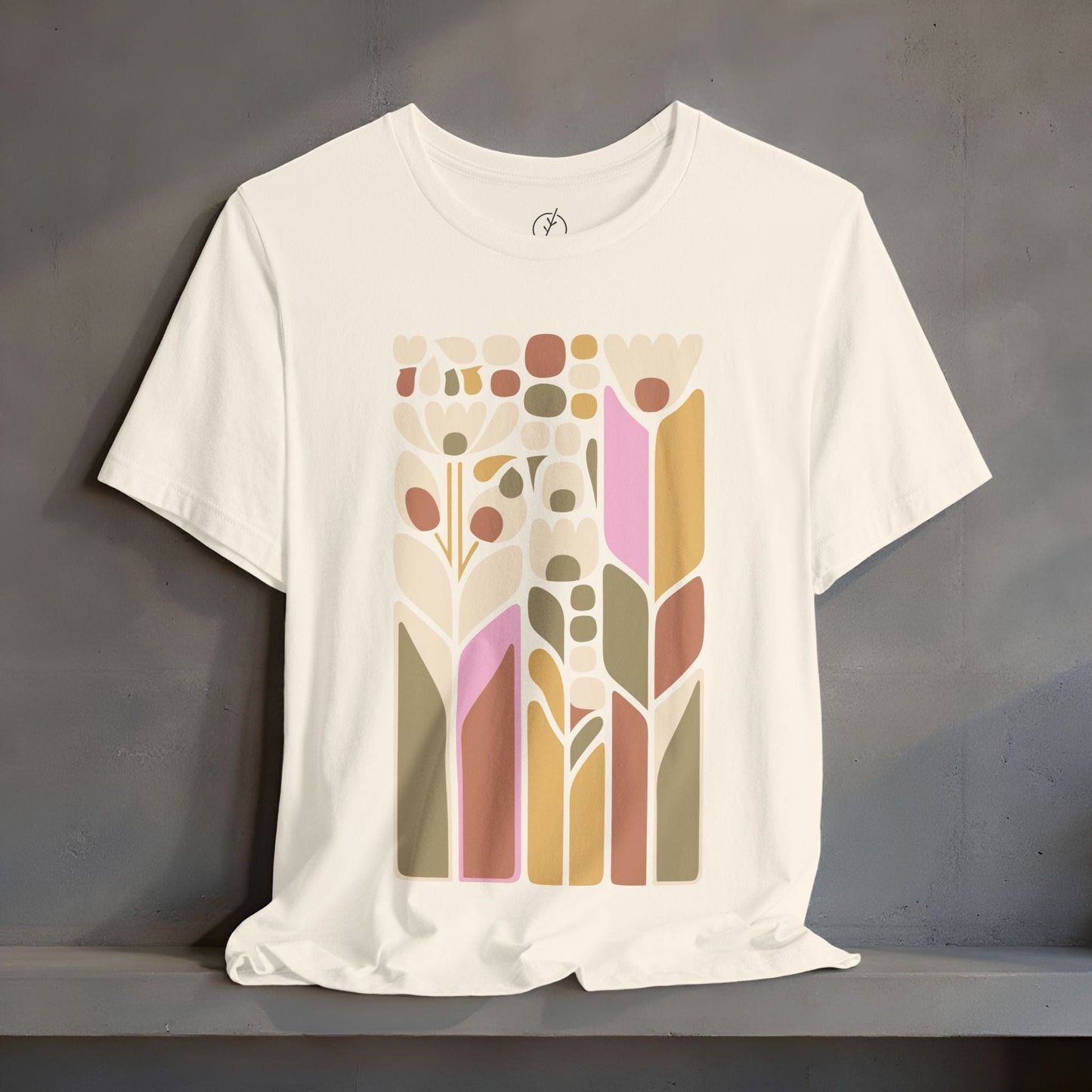 Pastel Mod Garden T-Shirt