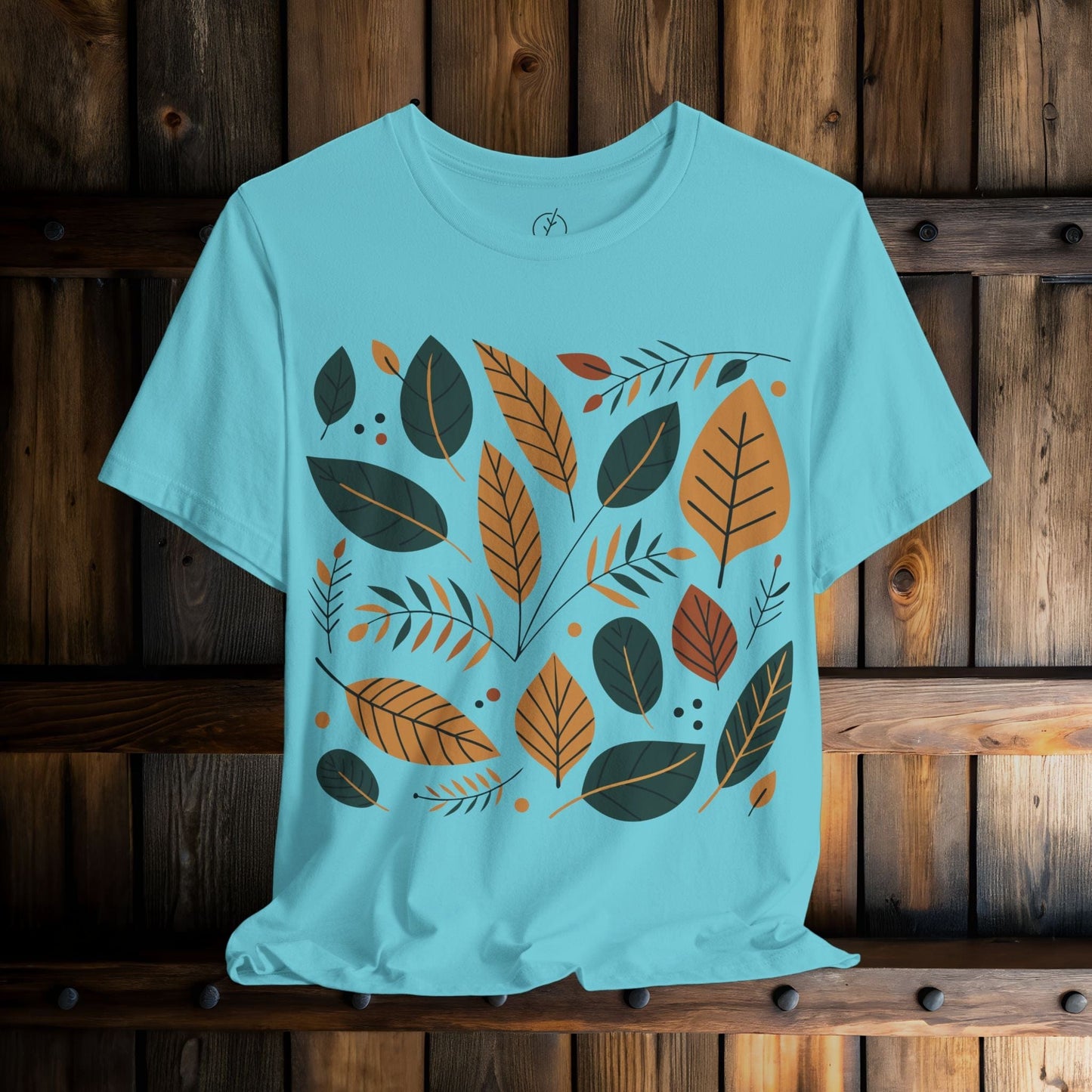 Autumn Leaf Pattern T-Shirt