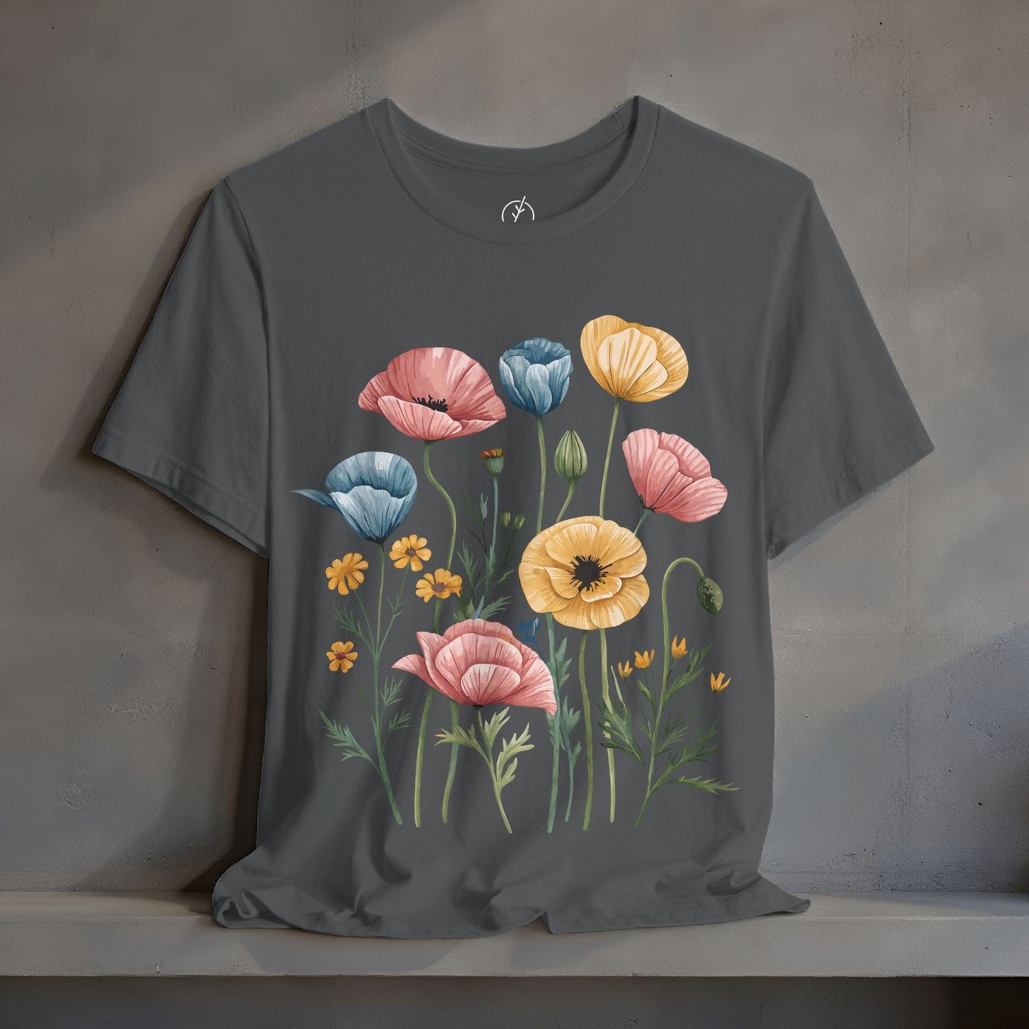 Sunny Poppy Garden T-Shirt
