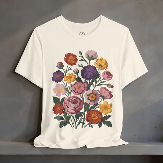 Vintage Garden Bouquet T-Shirt