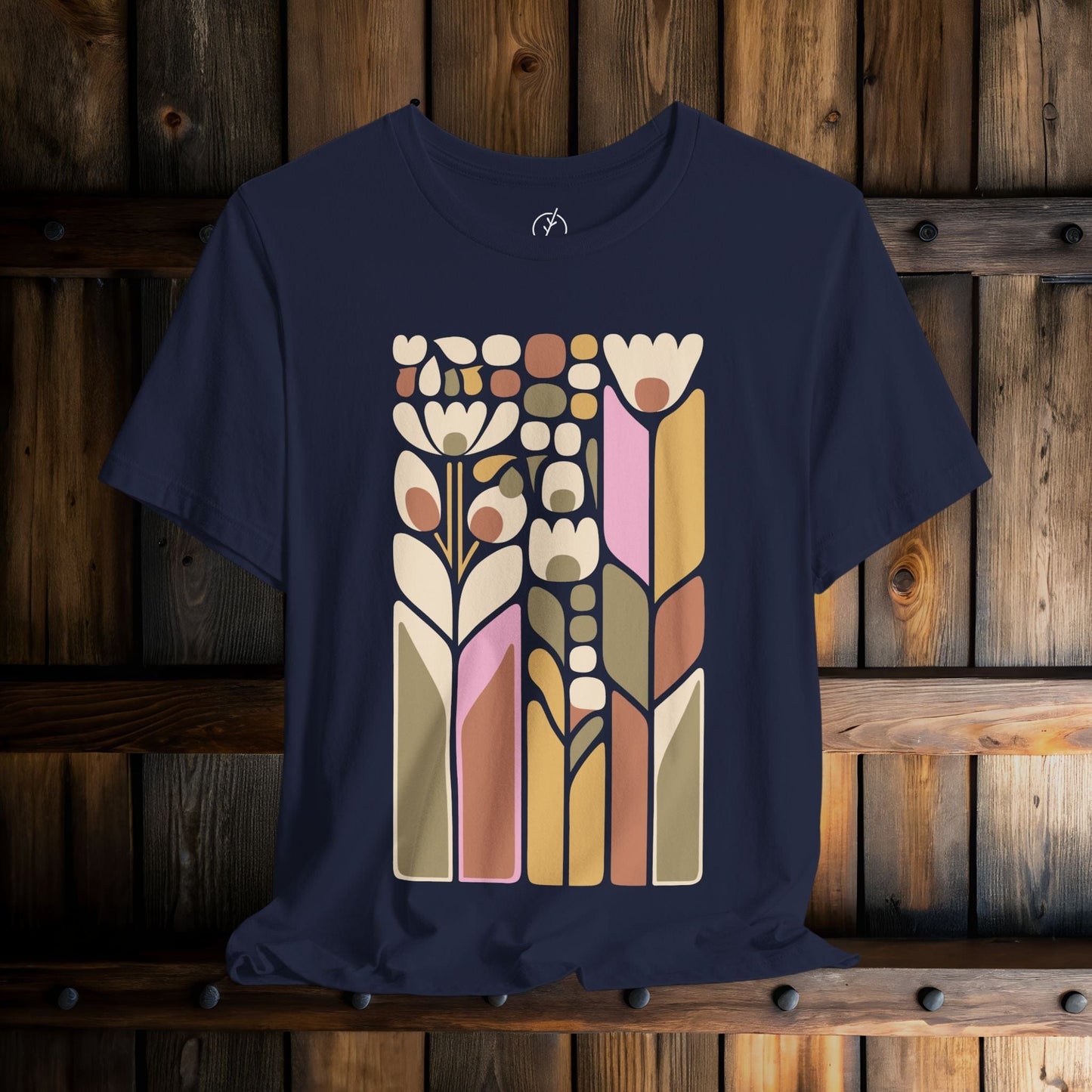 Pastel Mod Garden T-Shirt