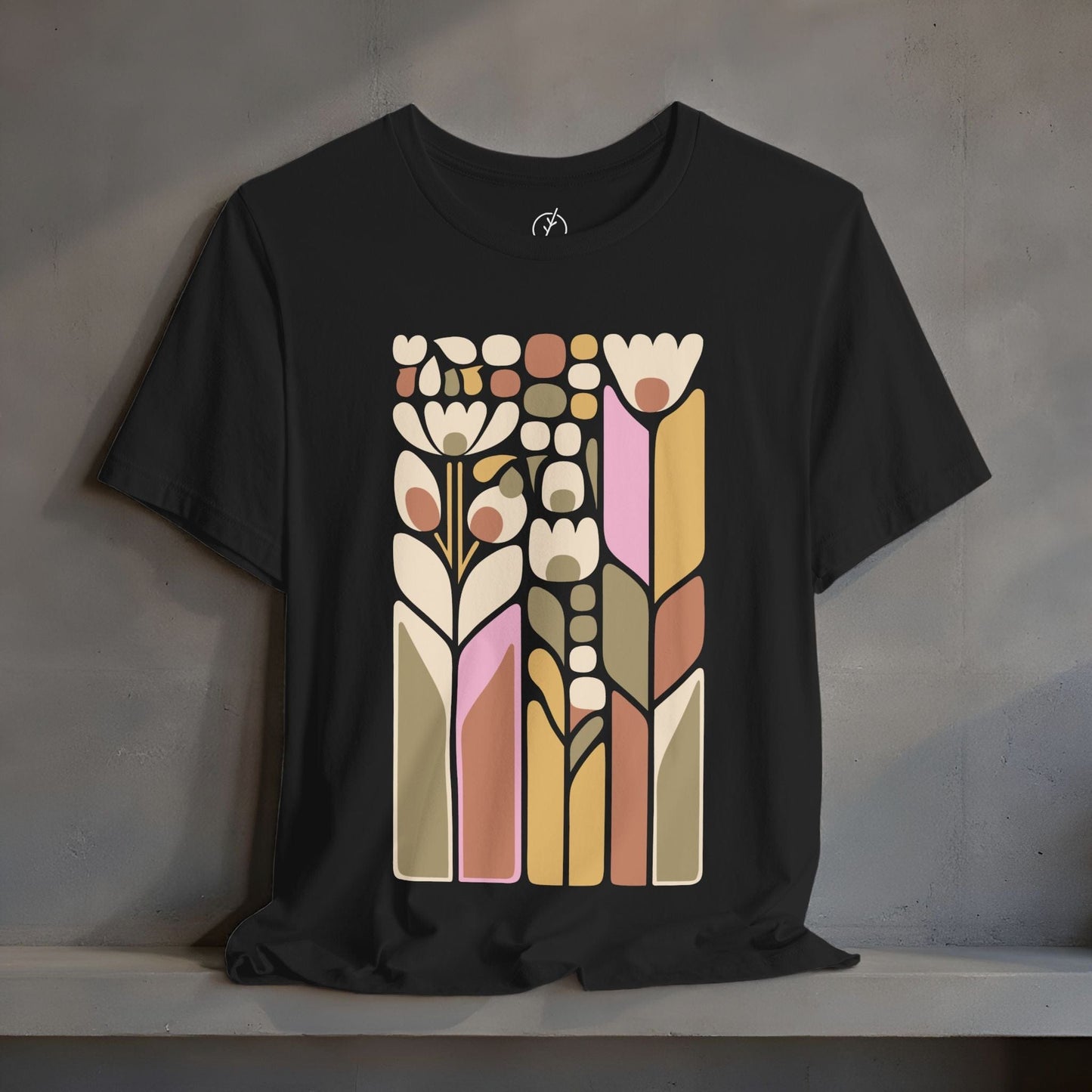 Pastel Mod Garden T-Shirt