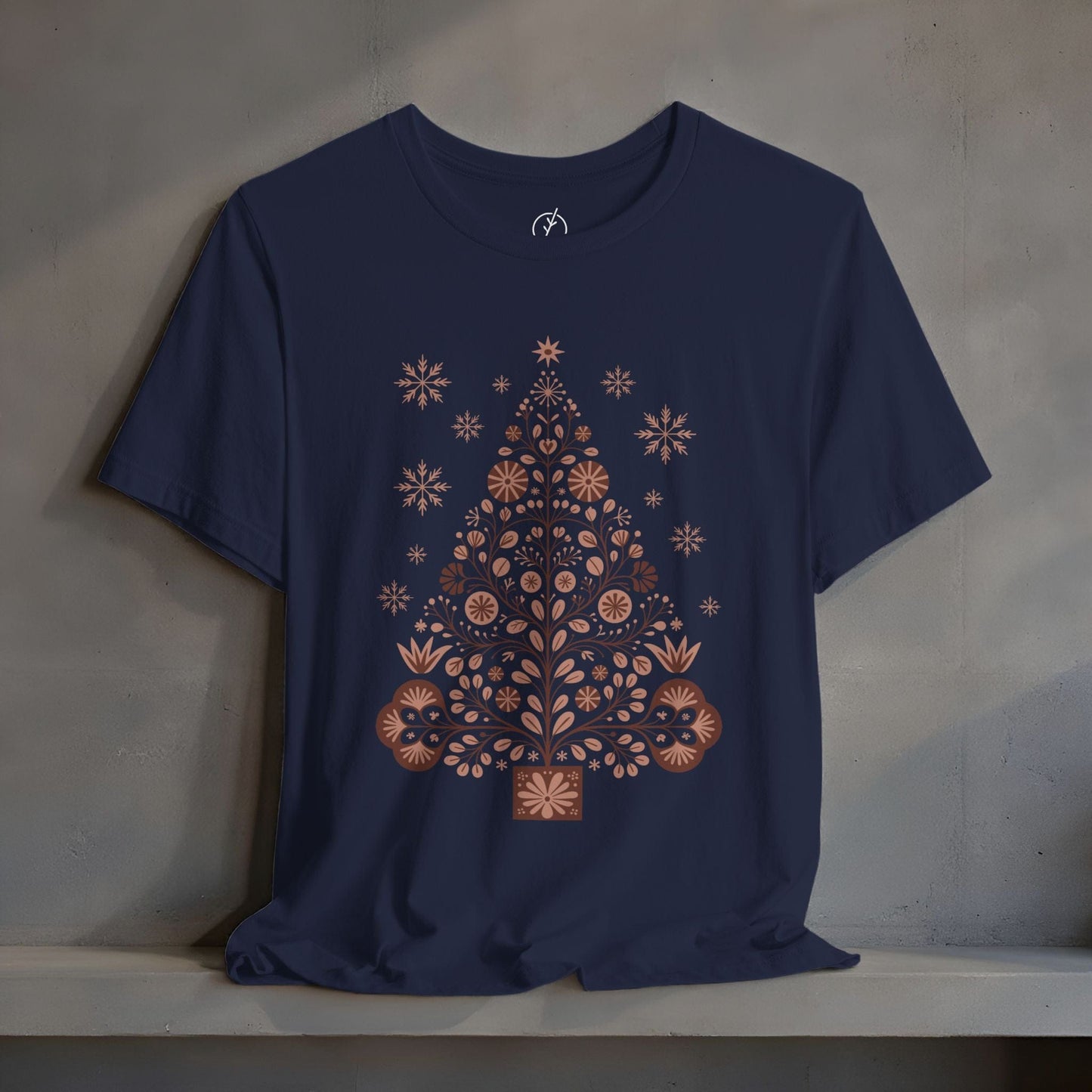 Scandi Folk Tree T-Shirt