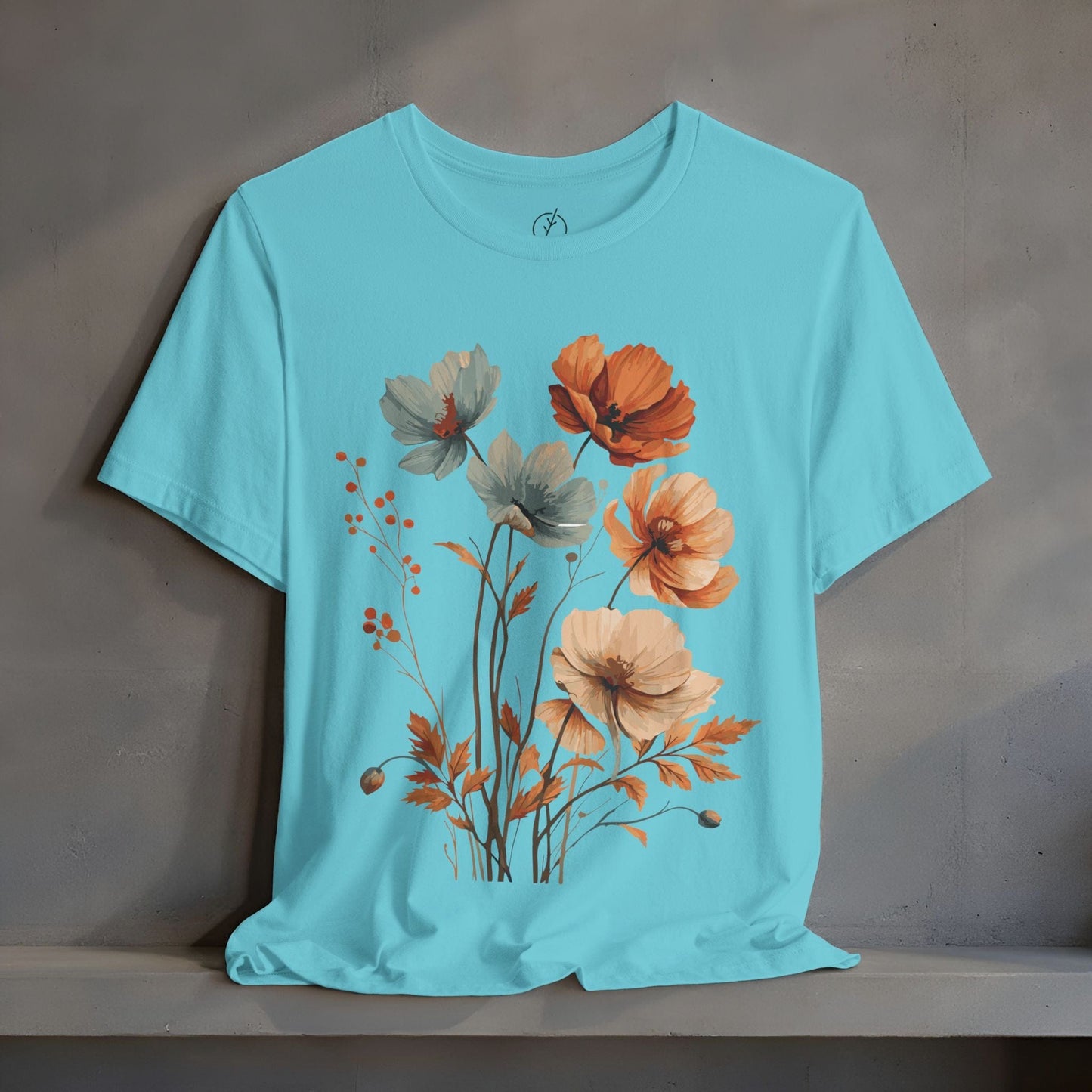Terracotta Poppy Spray T-Shirt