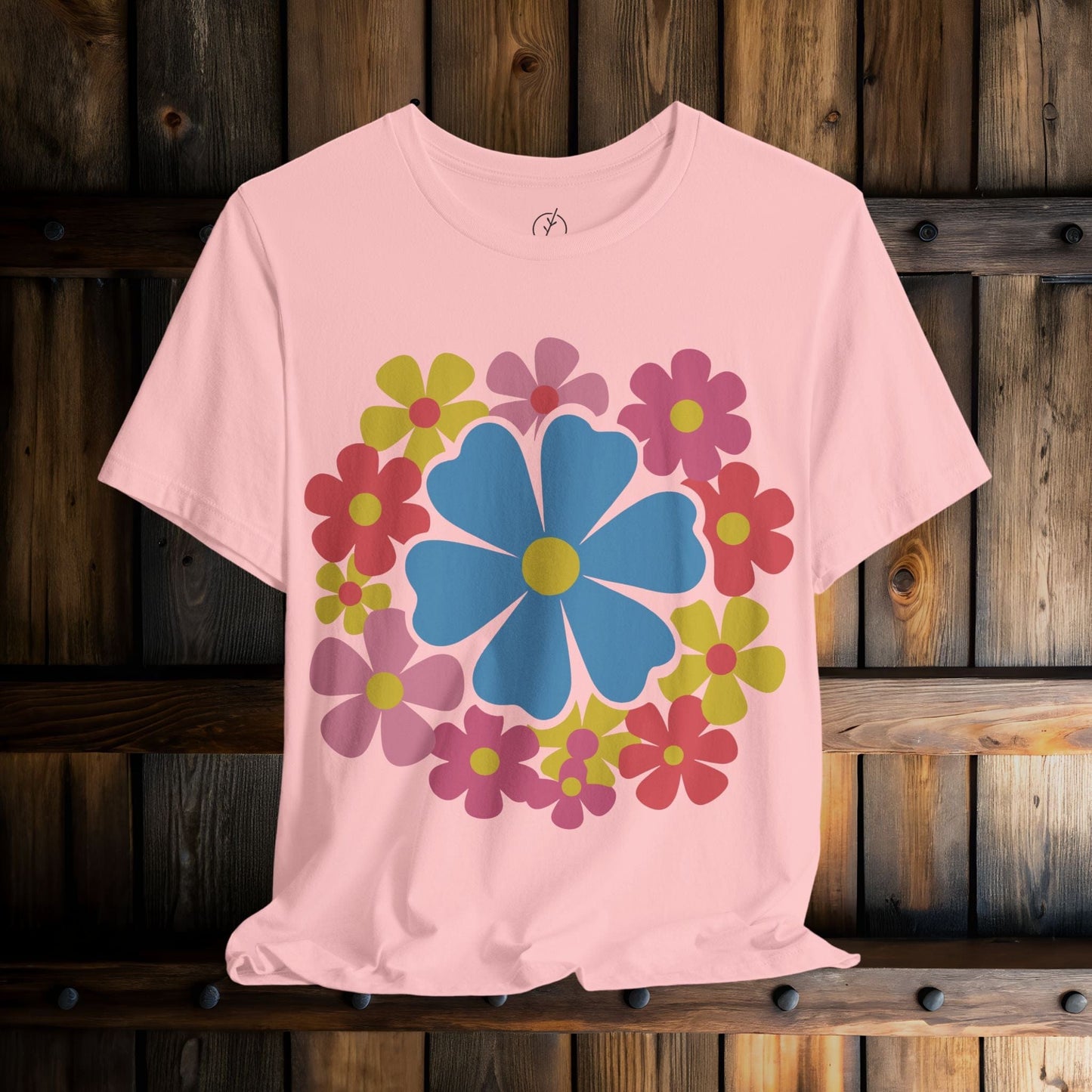 Flower Power Daisy Circle T-Shirt