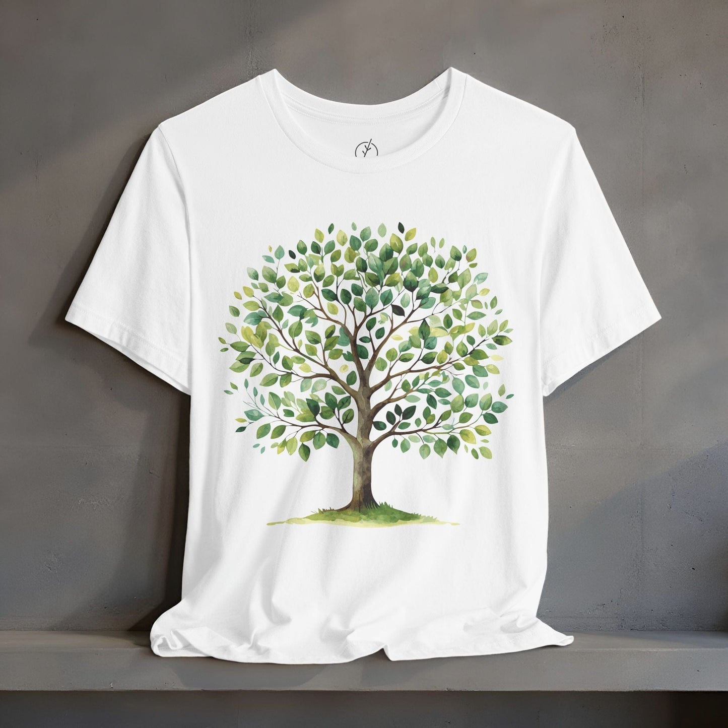 Verdant Watercolor Tree T-Shirt