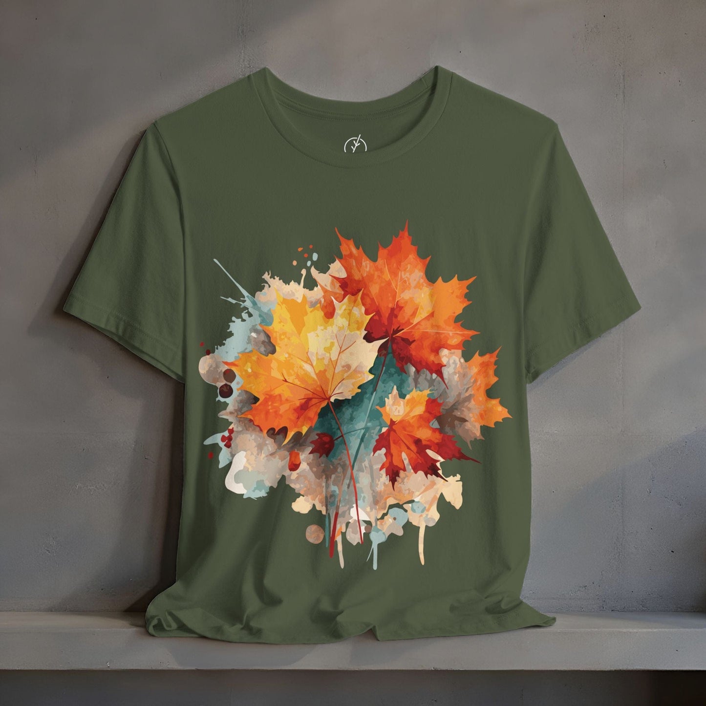 Autumn Maple Splash T-Shirt