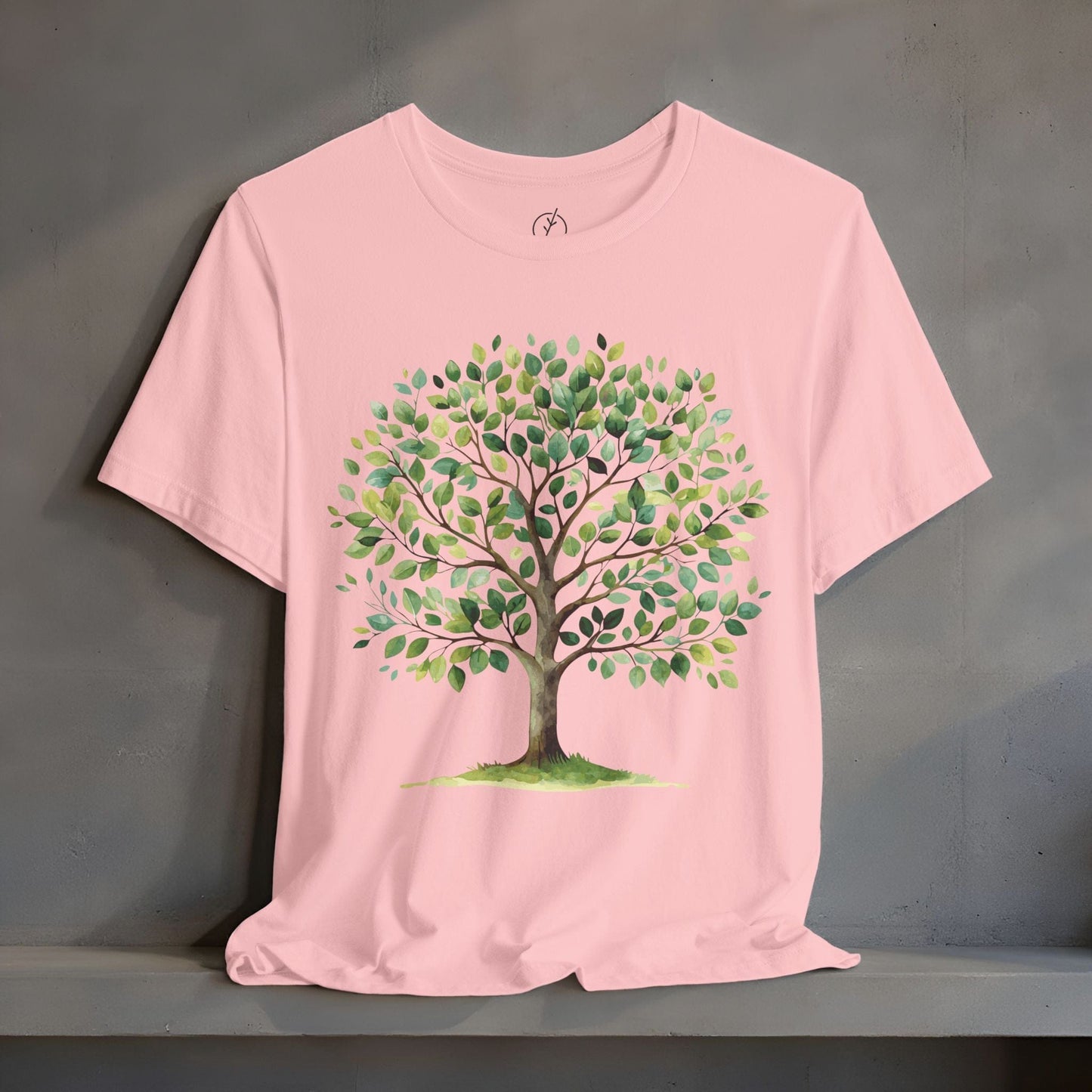 Verdant Watercolor Tree T-Shirt