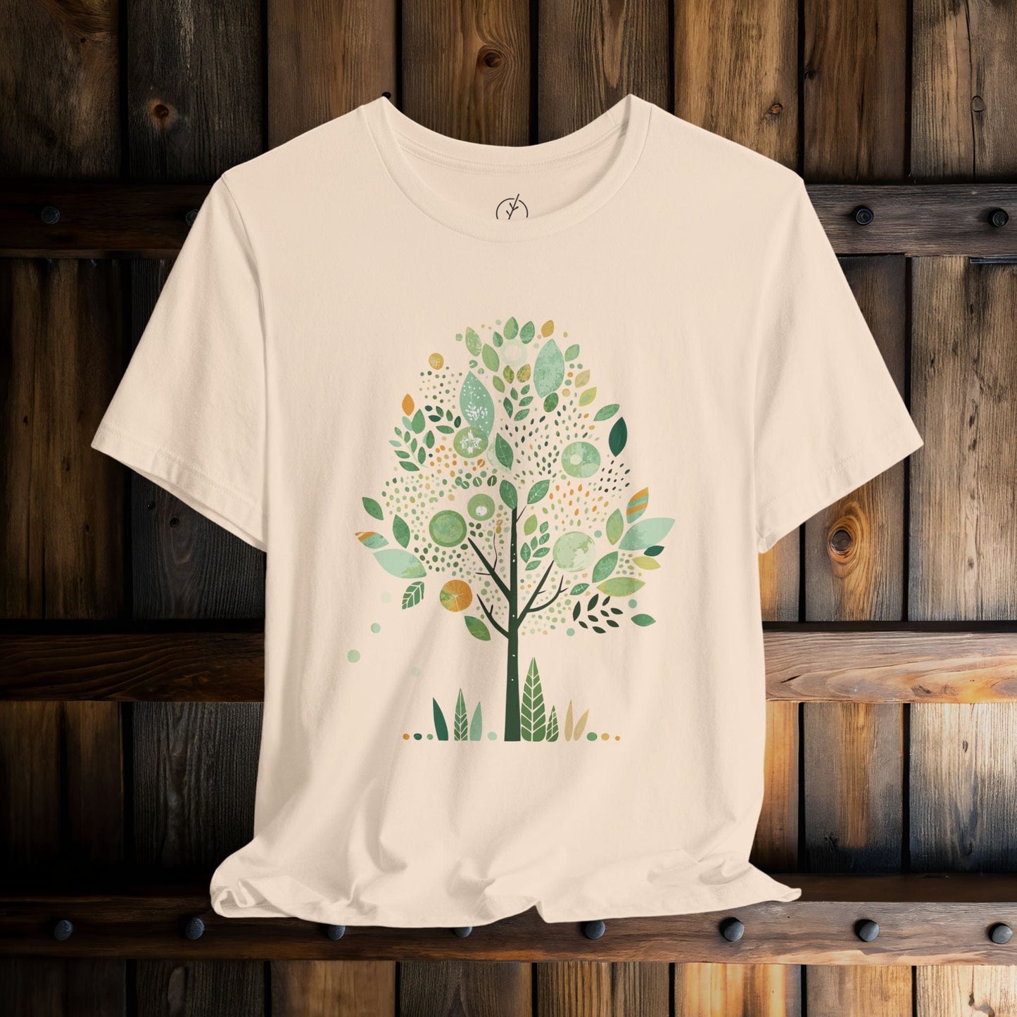 Mint Mosaic Tree T-Shirt
