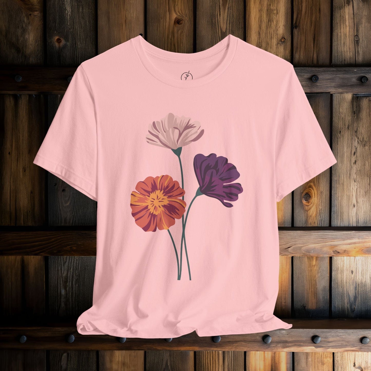Vivid Trio Blooms T-Shirt