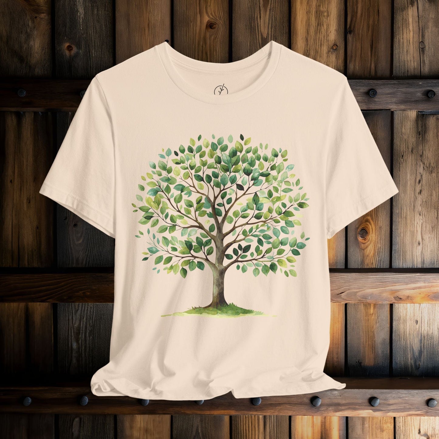 Verdant Watercolor Tree T-Shirt