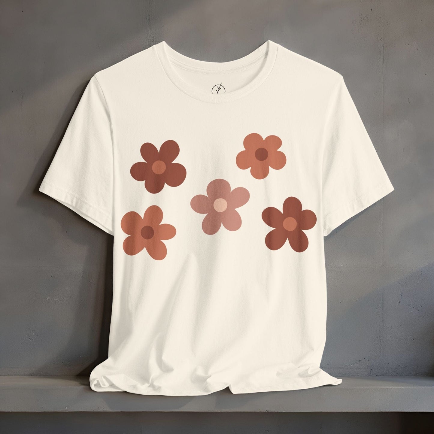 Terracotta Daisy Dots T-Shirt