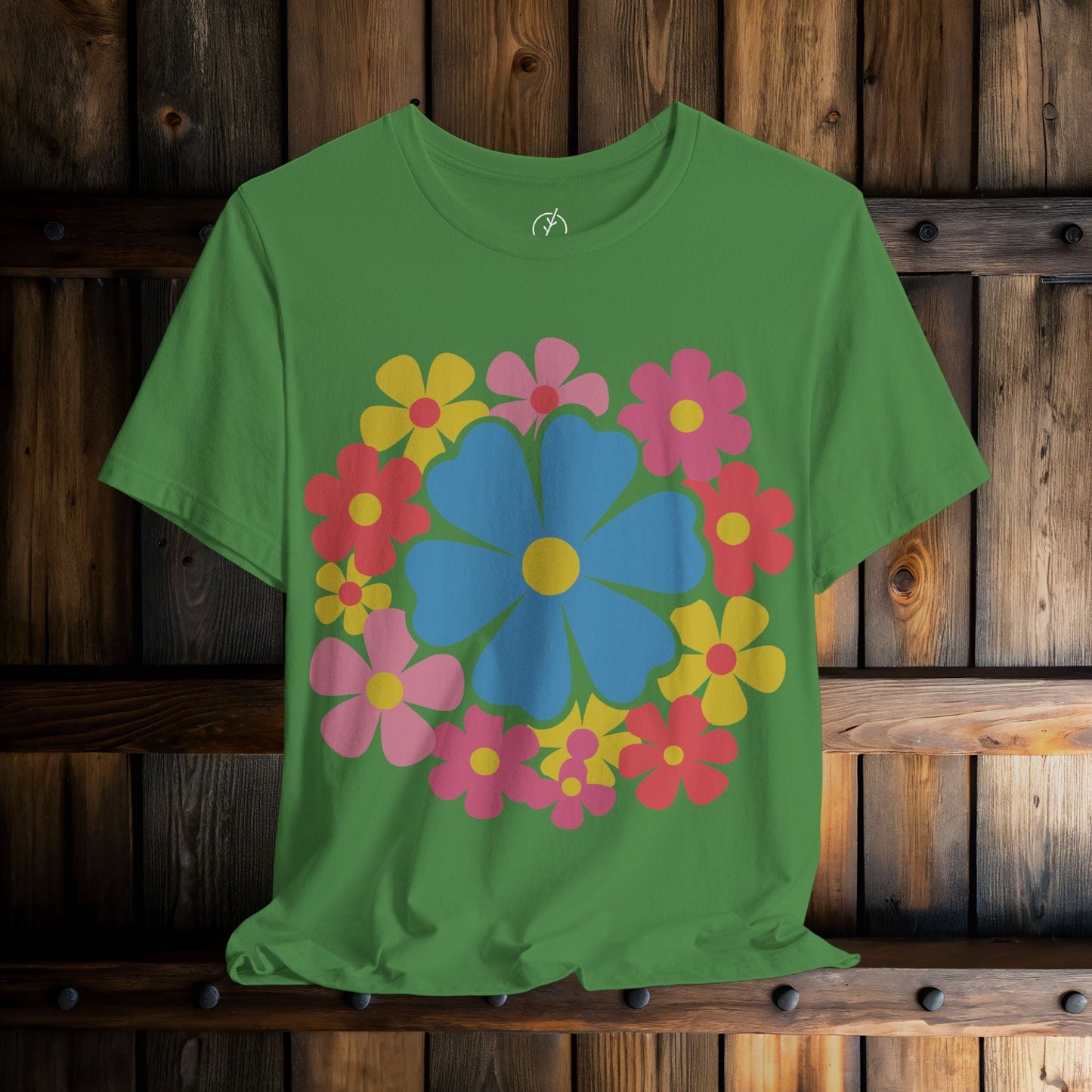 Flower Power Daisy Circle T-Shirt