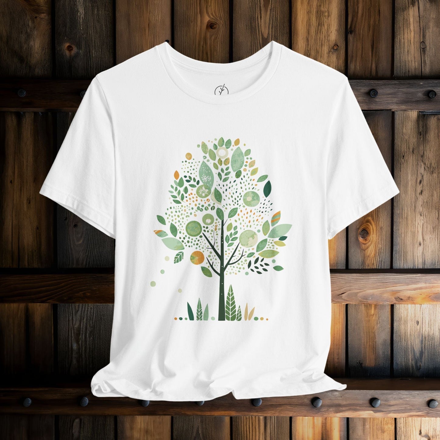 Mint Mosaic Tree T-Shirt