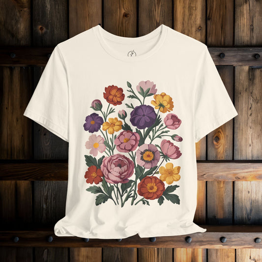 Vintage Garden Bouquet T-Shirt