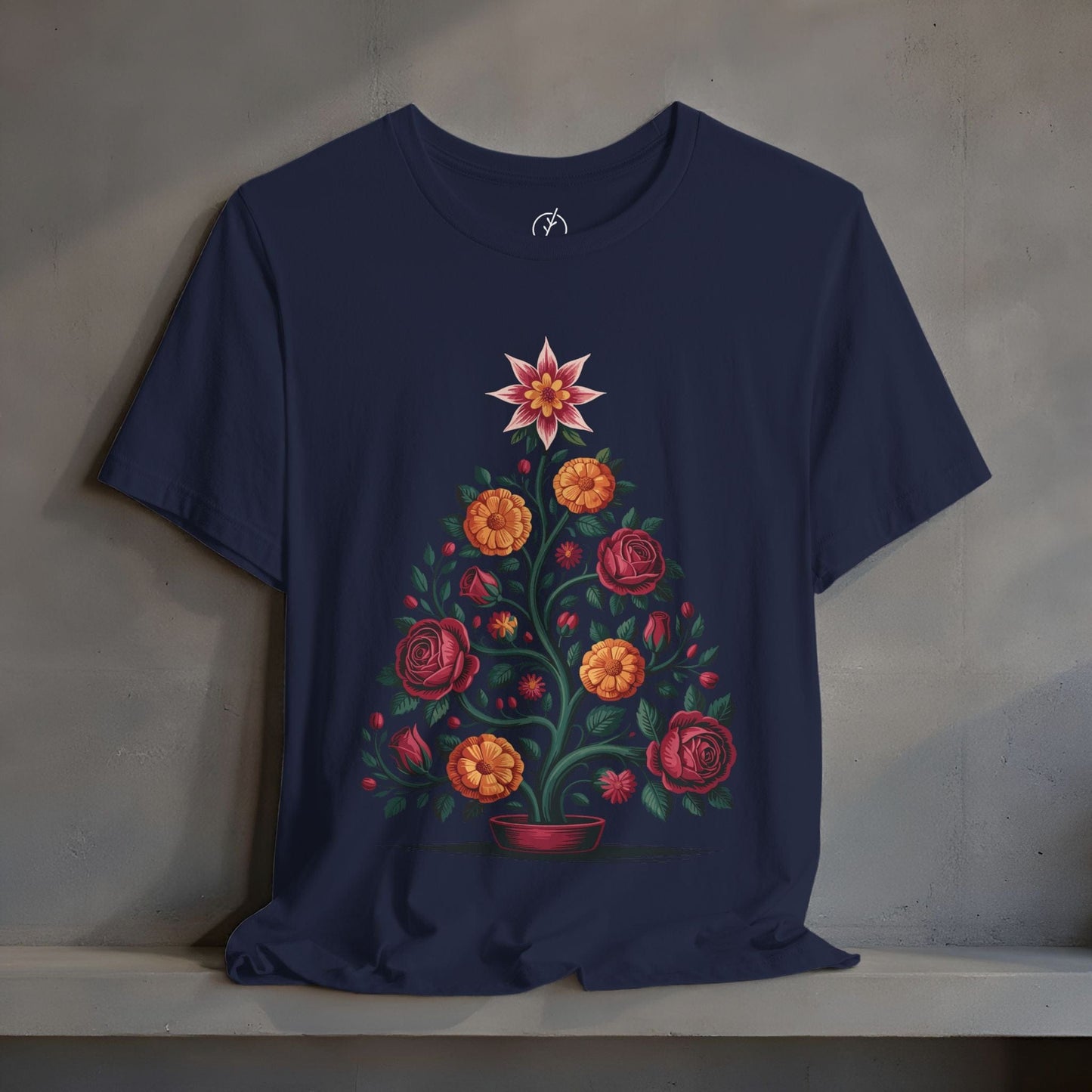 Marigold Rose Tree T-Shirt