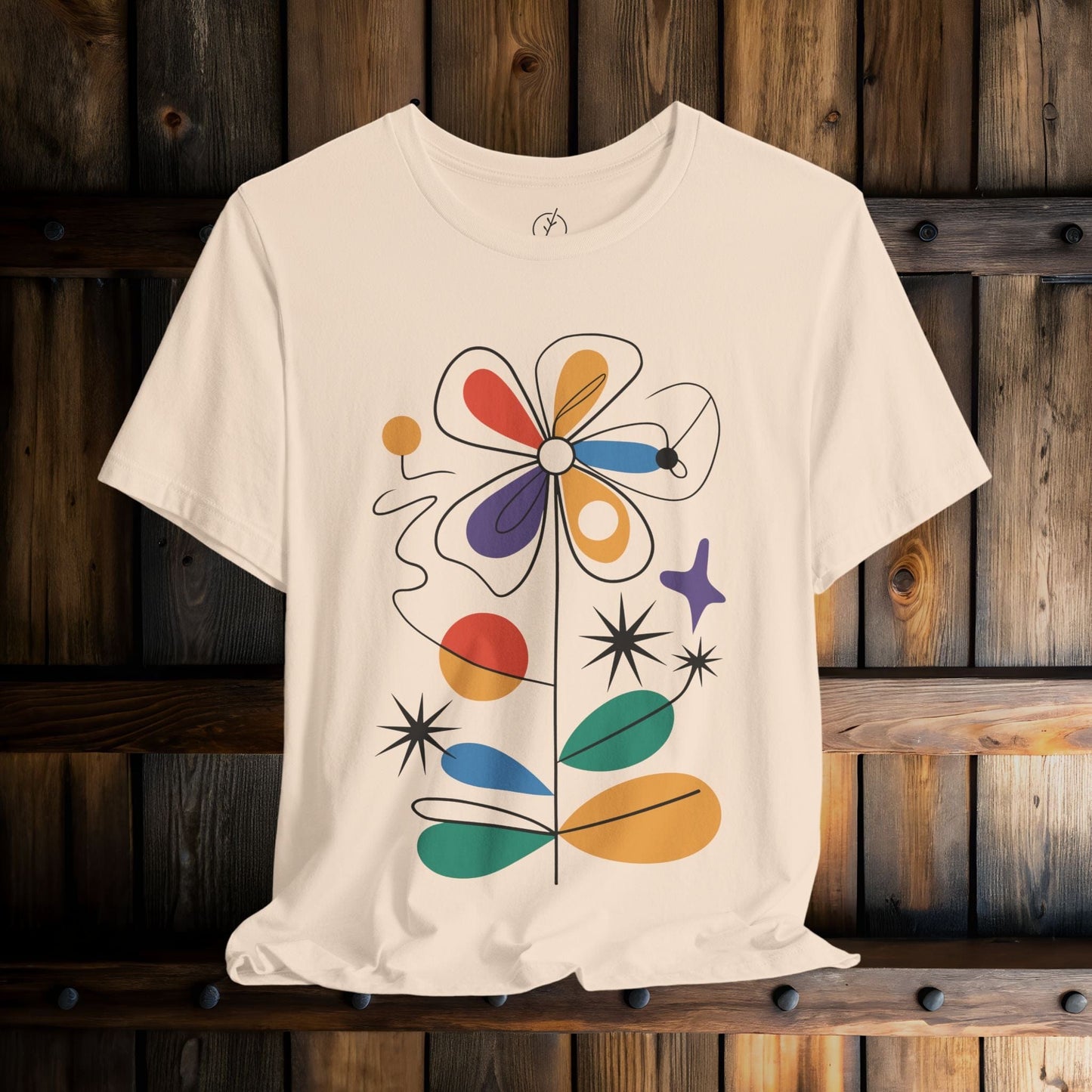 Retro Atomic Bloom T-Shirt
