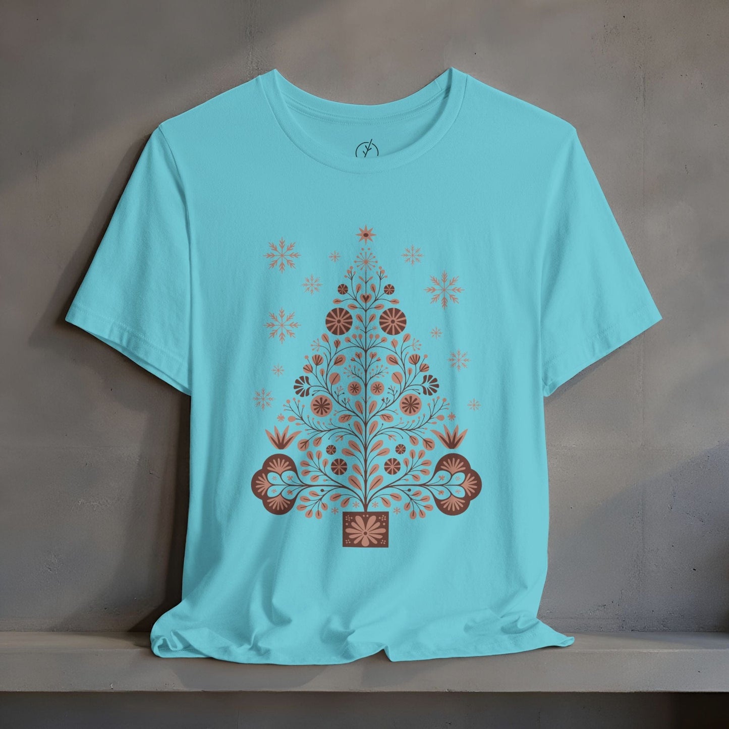 Scandi Folk Tree T-Shirt