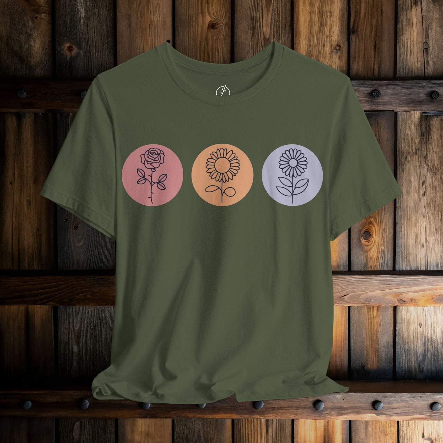 Floral Icon Trio T-Shirt