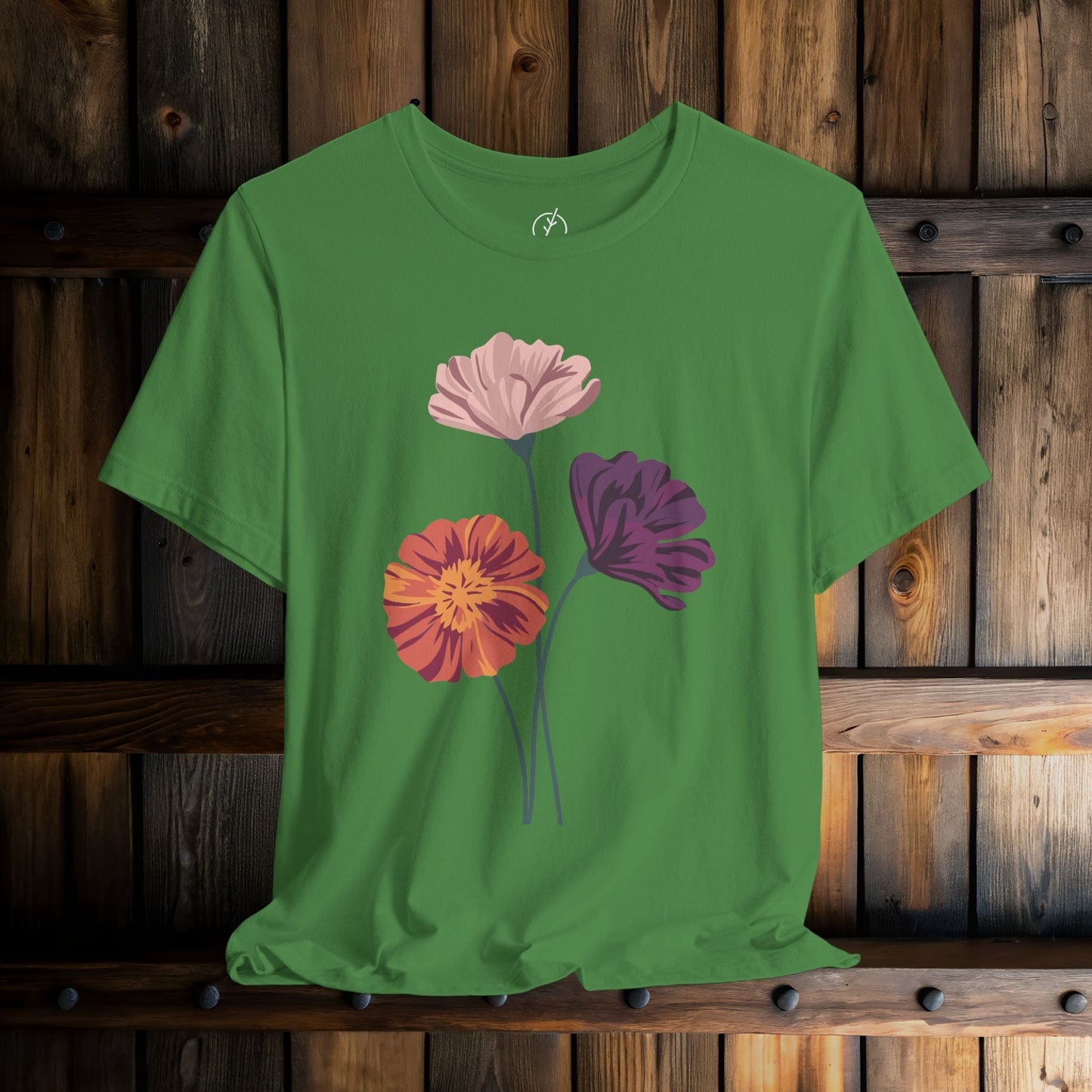 Vivid Trio Blooms T-Shirt