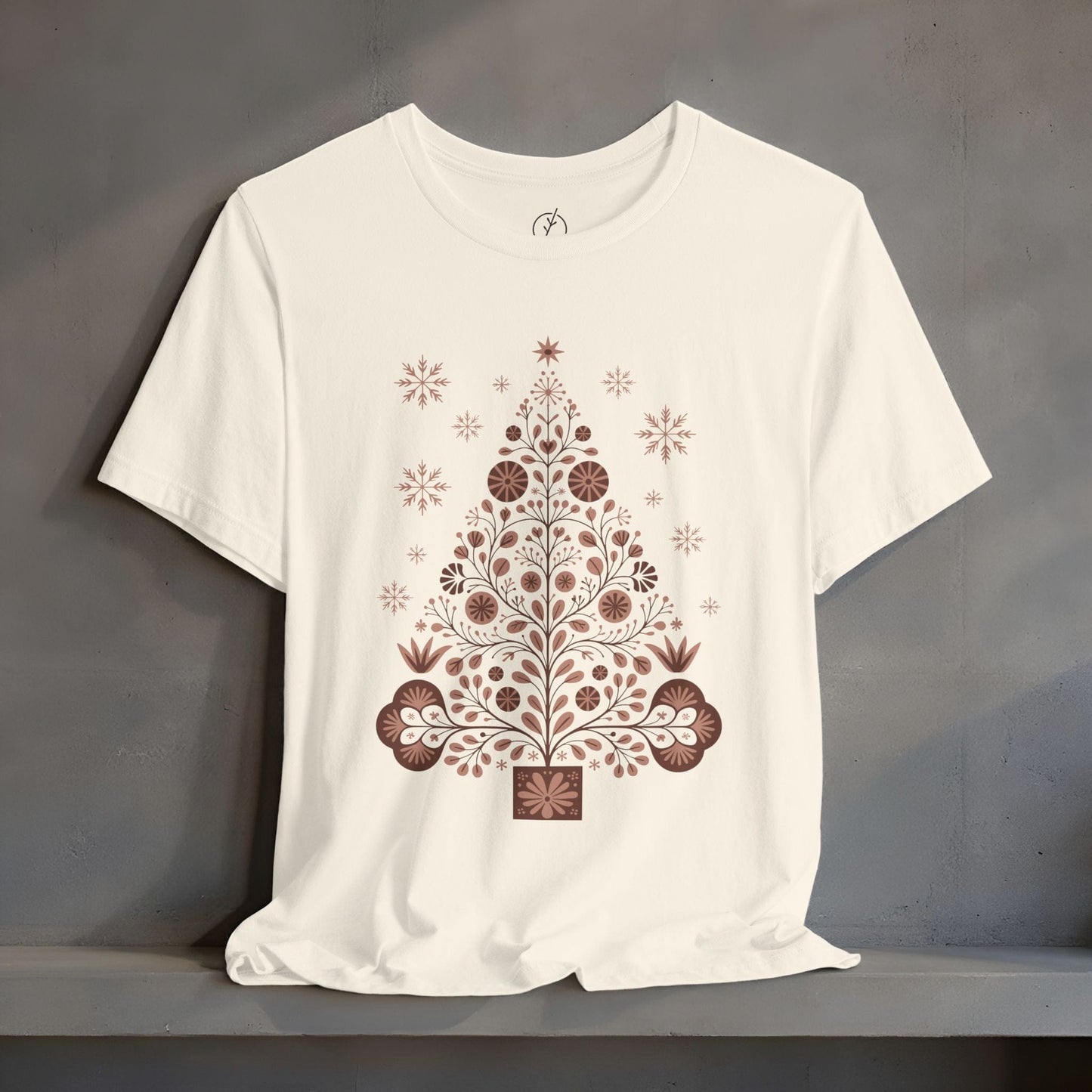 Scandi Folk Tree T-Shirt