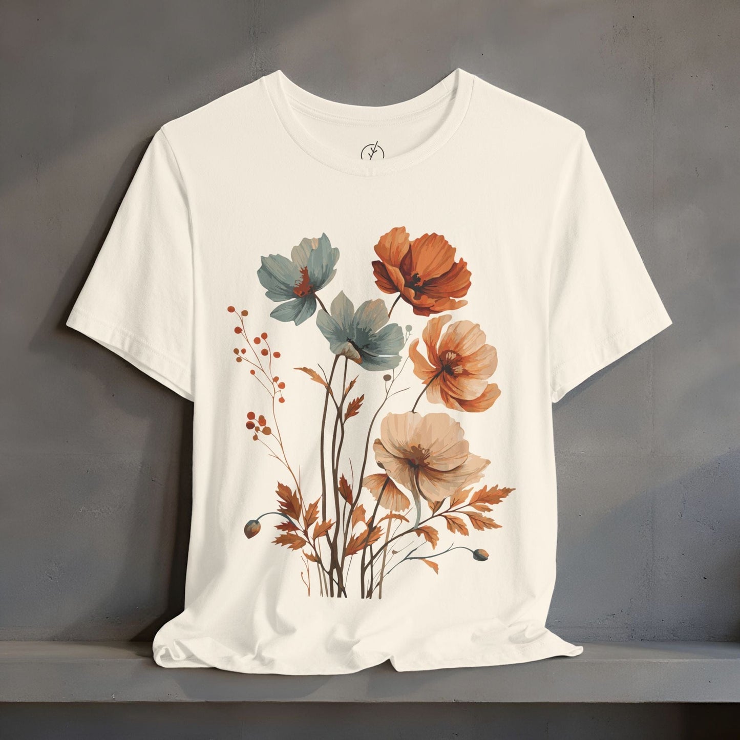 Terracotta Poppy Spray T-Shirt