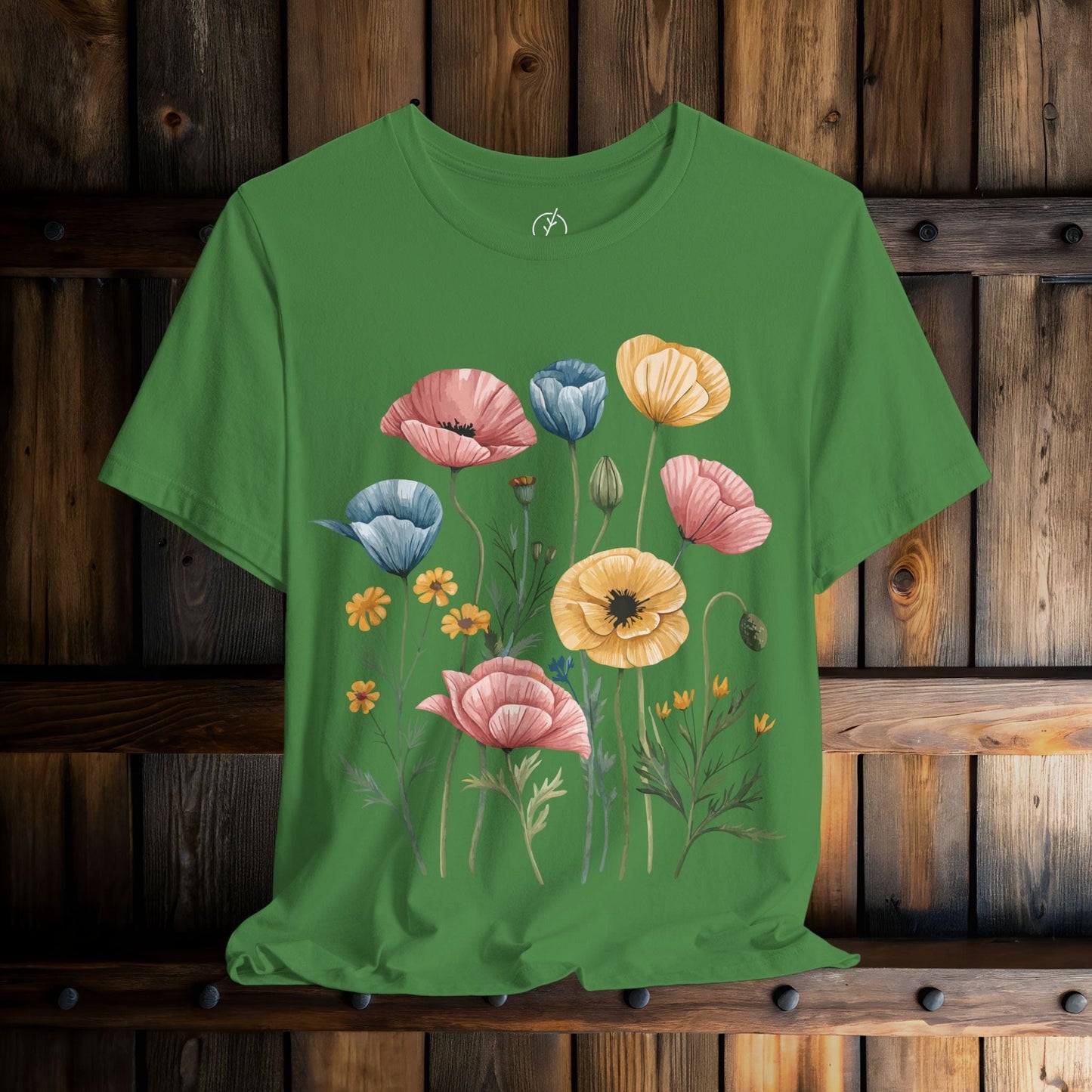 Sunny Poppy Garden T-Shirt