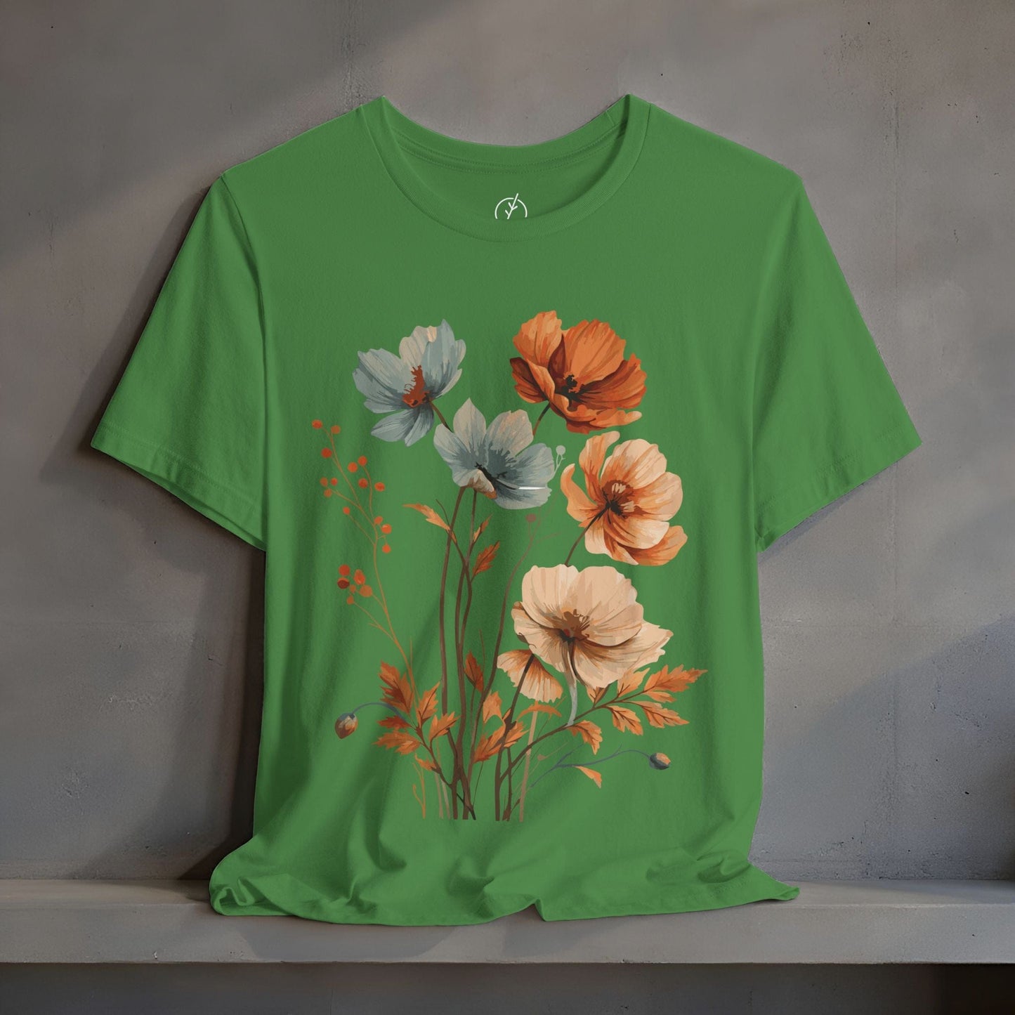 Terracotta Poppy Spray T-Shirt