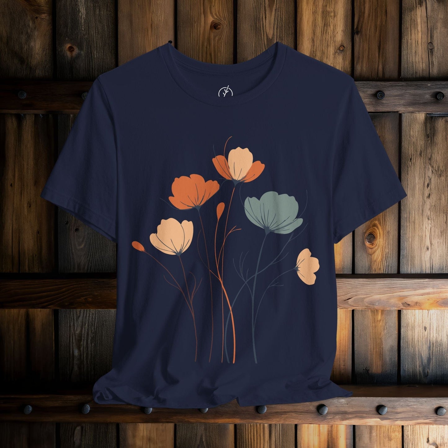 Airy Line Blossoms T-Shirt
