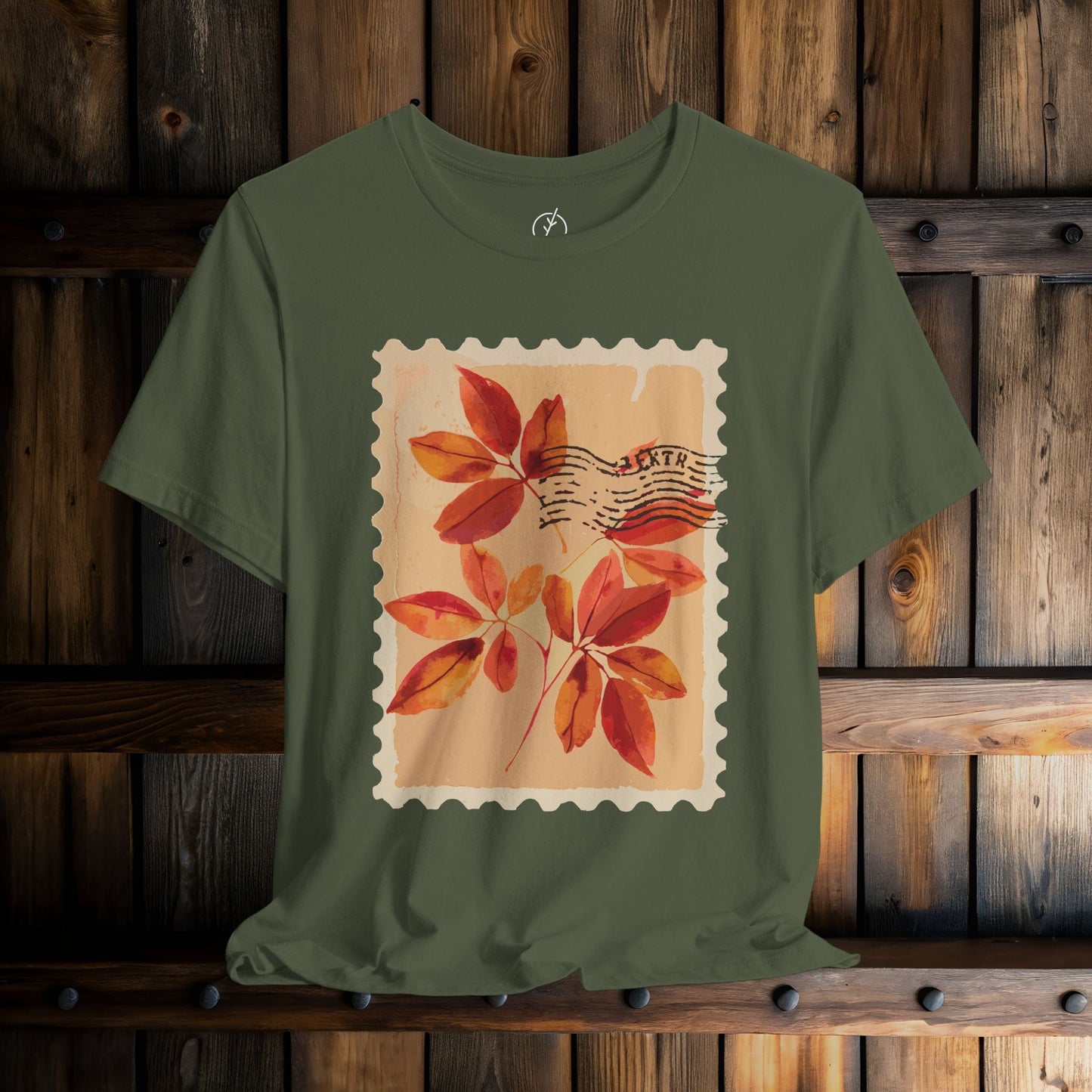 Autumn Postage Stamp T-Shirt
