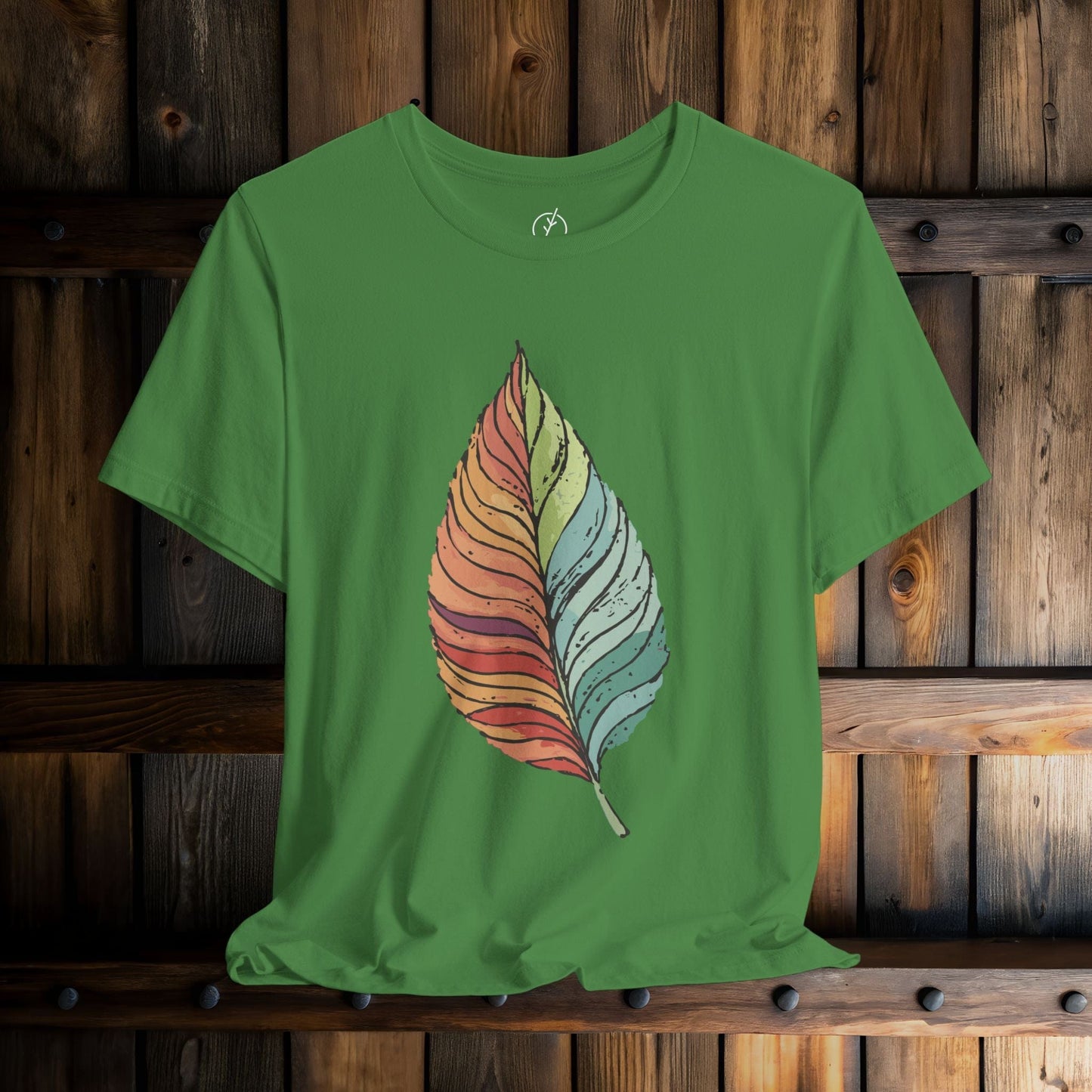 Colorwave Leaf T-Shirt