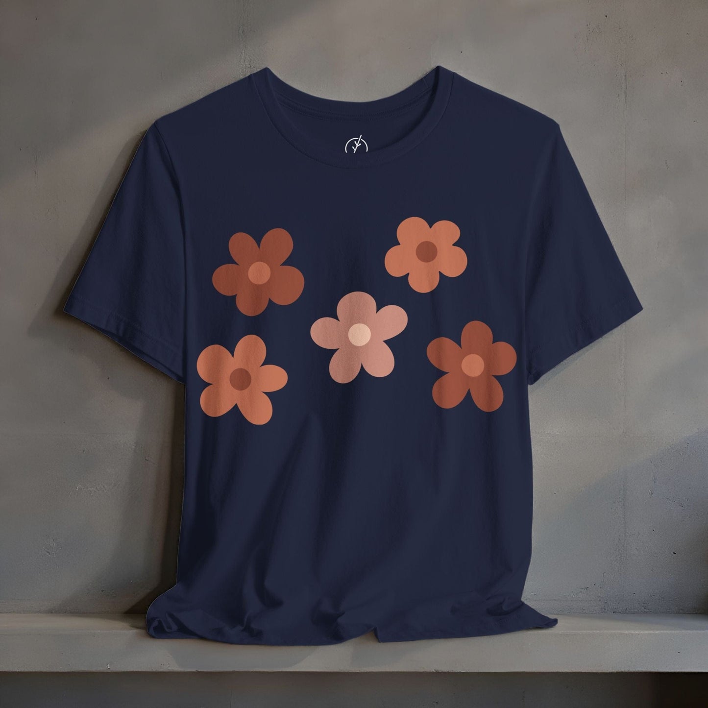 Terracotta Daisy Dots T-Shirt