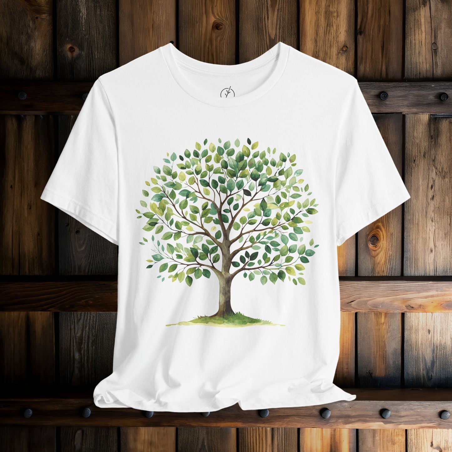 Verdant Watercolor Tree T-Shirt