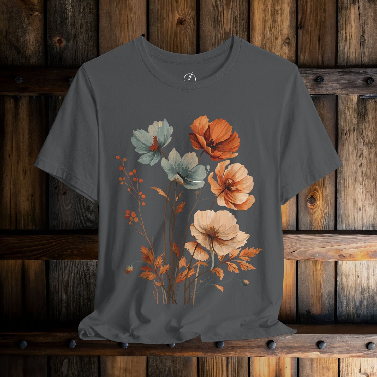 Terracotta Poppy Spray T-Shirt
