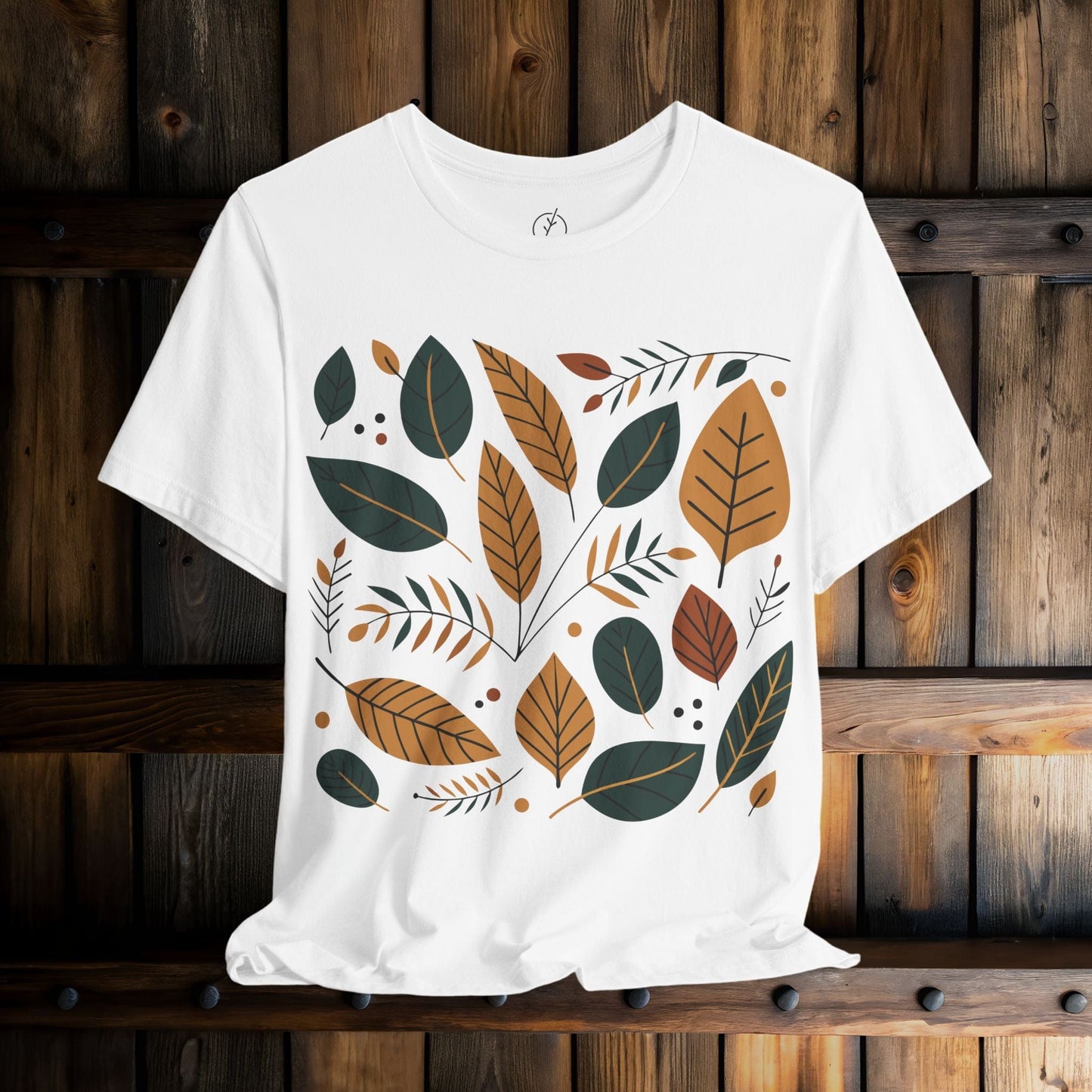 Autumn Leaf Pattern T-Shirt