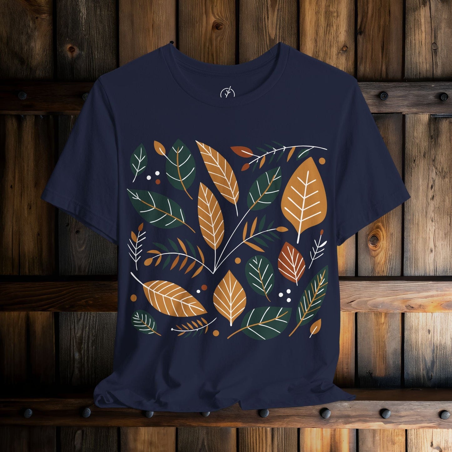 Autumn Leaf Pattern T-Shirt