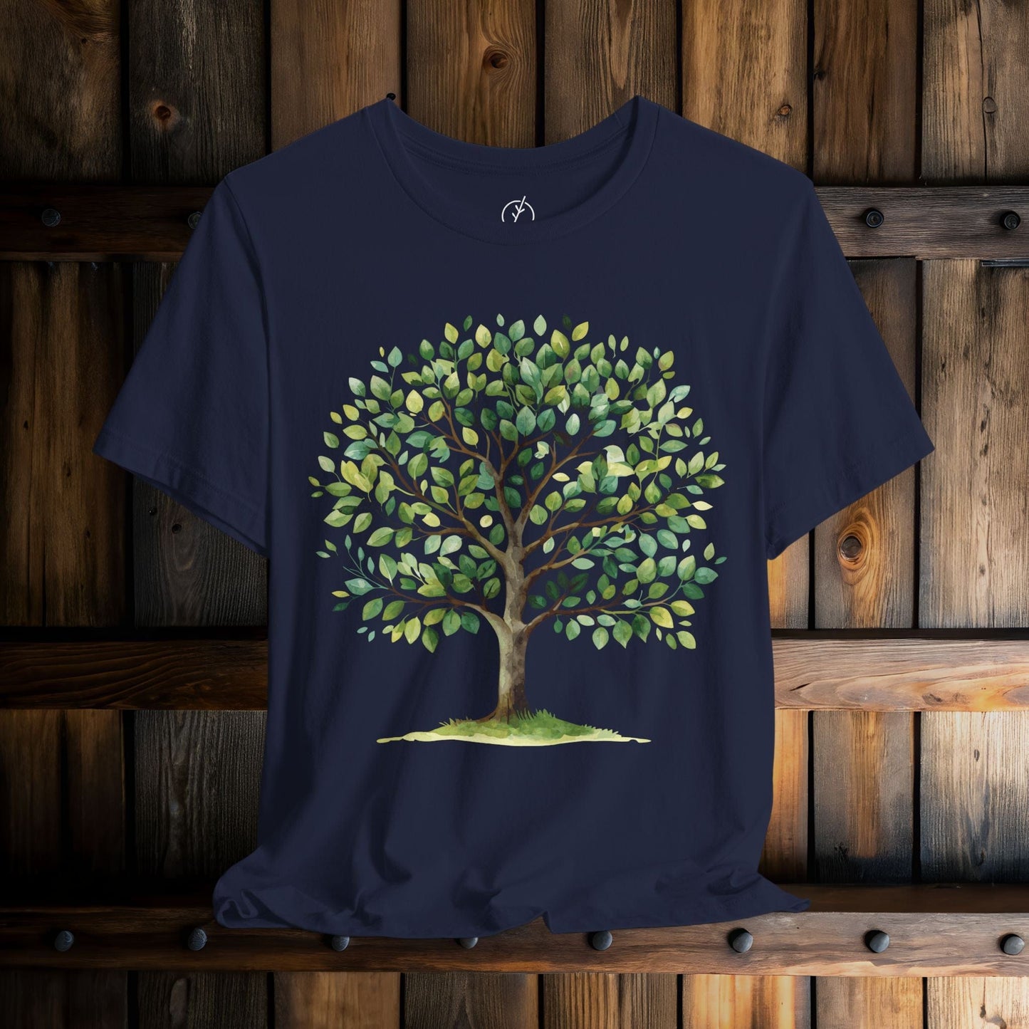 Verdant Watercolor Tree T-Shirt