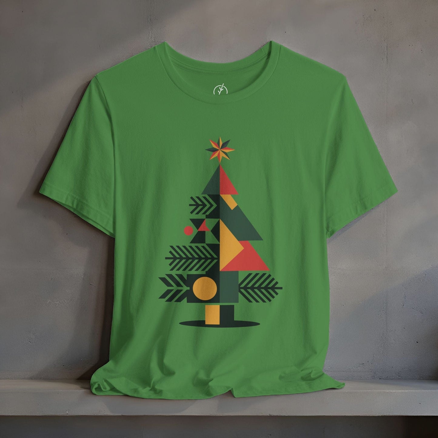 Cubist Geometry Tree T-Shirt