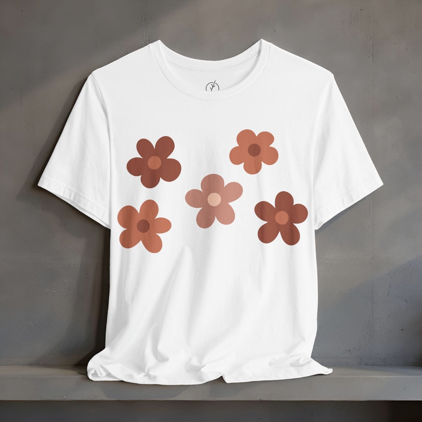 Terracotta Daisy Dots T-Shirt