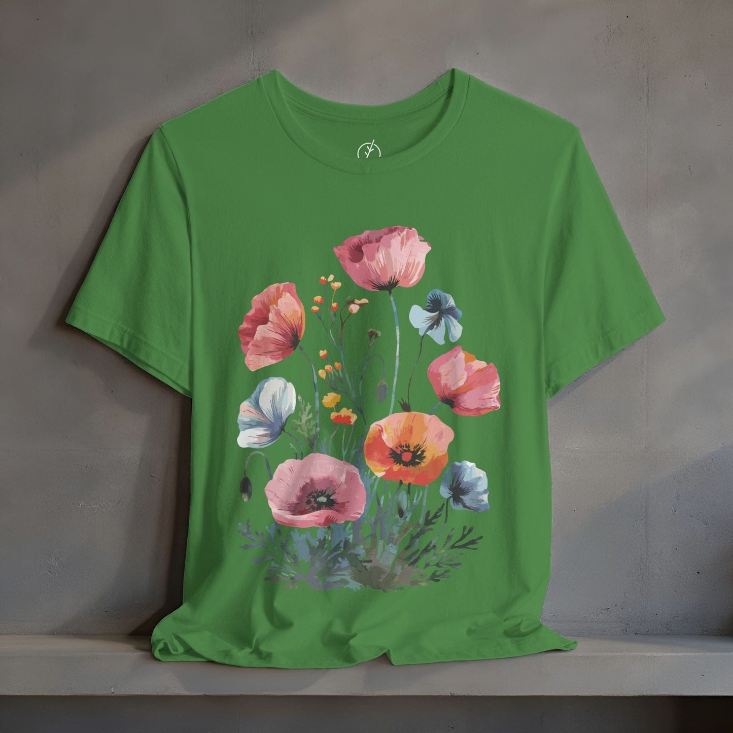Pastel Poppy Bouquet T-Shirt