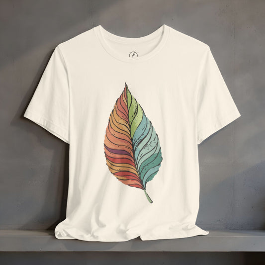 Colorwave Leaf T-Shirt