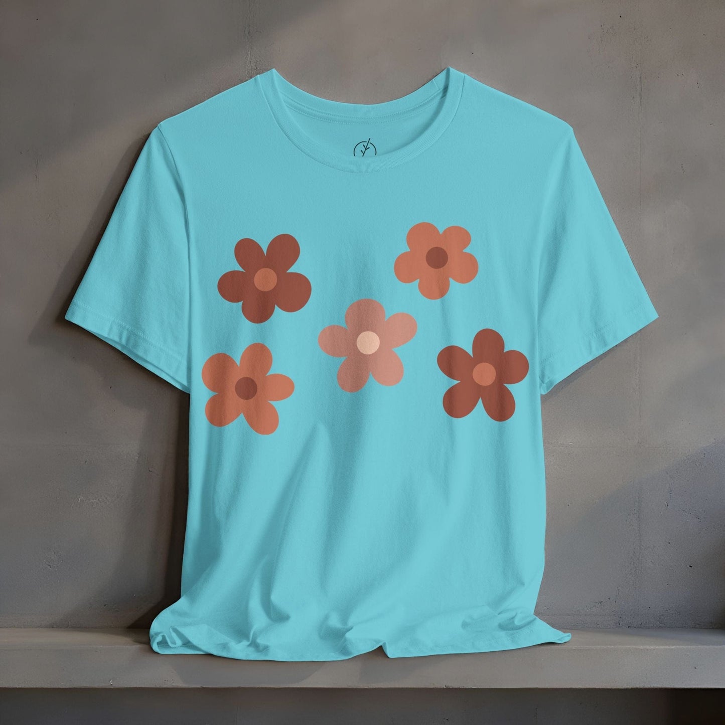 Terracotta Daisy Dots T-Shirt