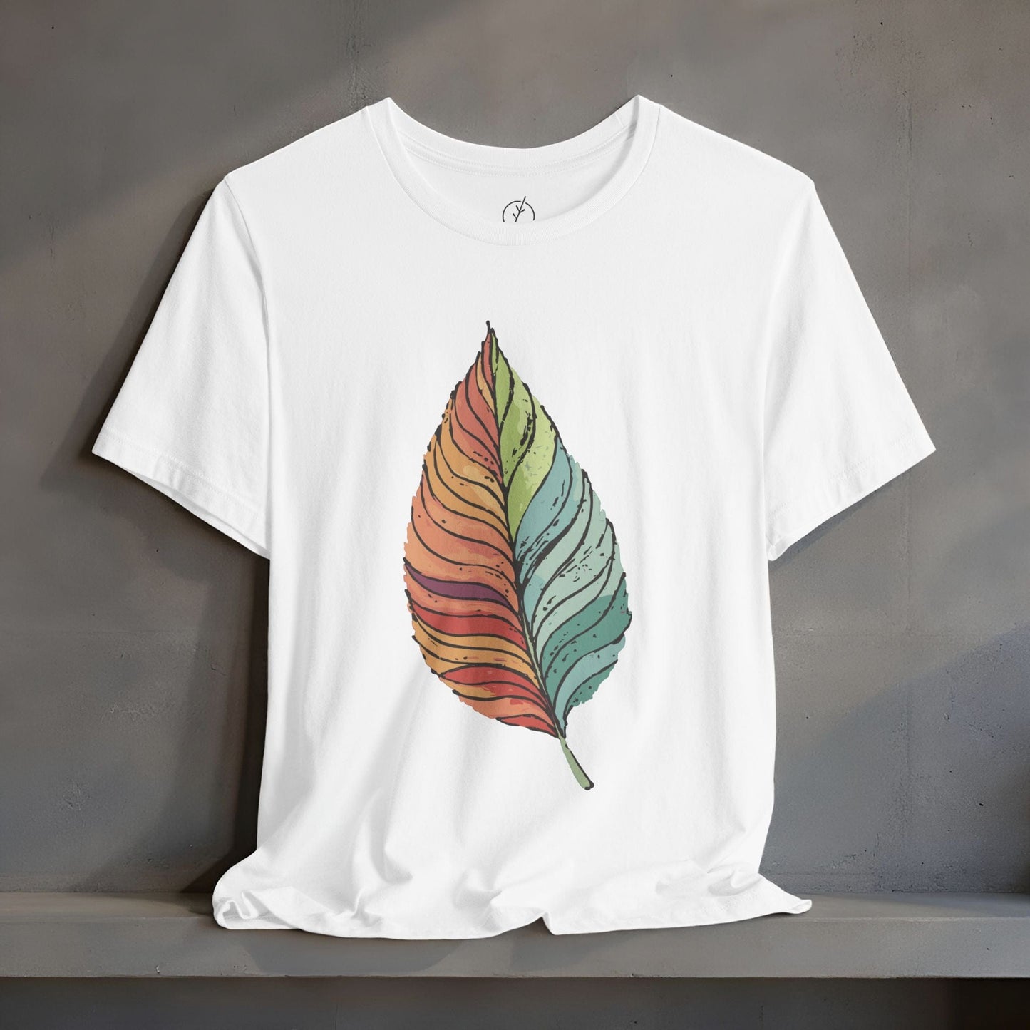 Colorwave Leaf T-Shirt