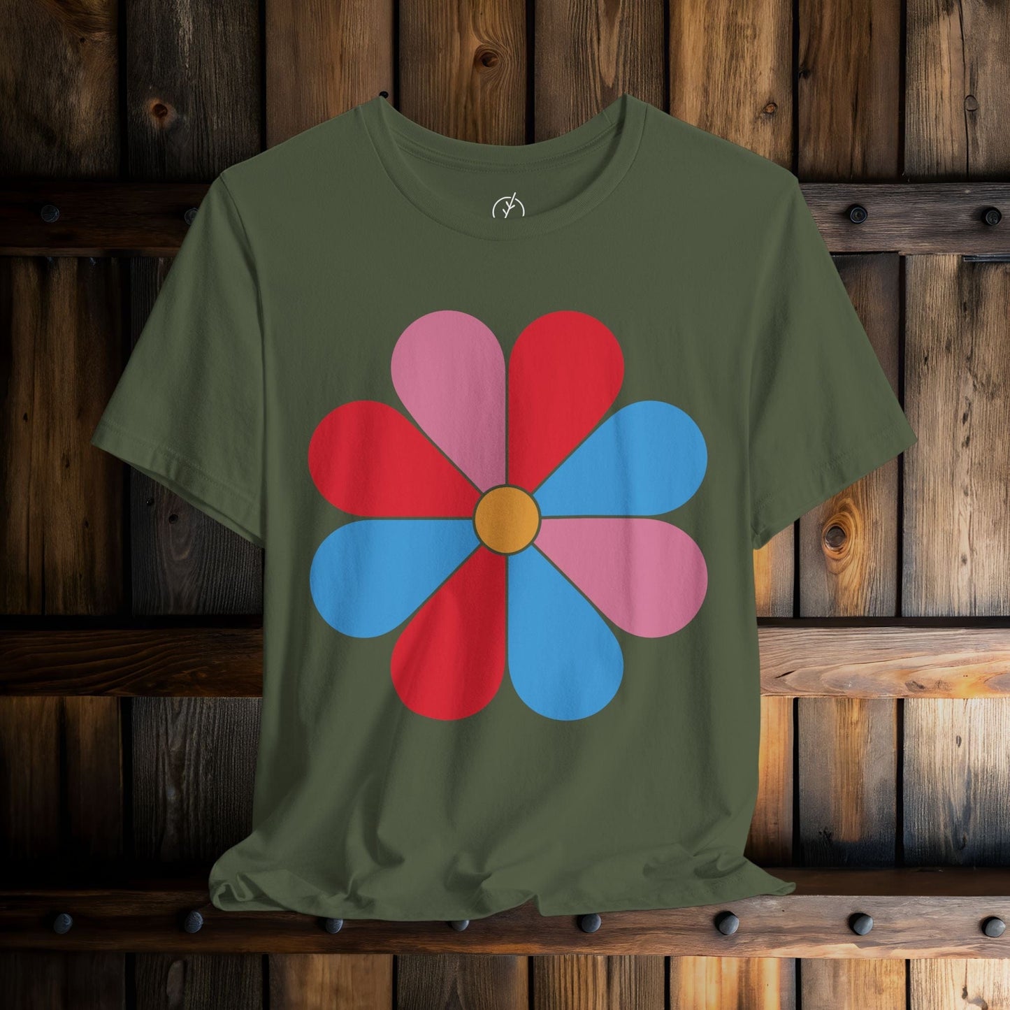 Retro Mod Daisy Pop T-Shirt