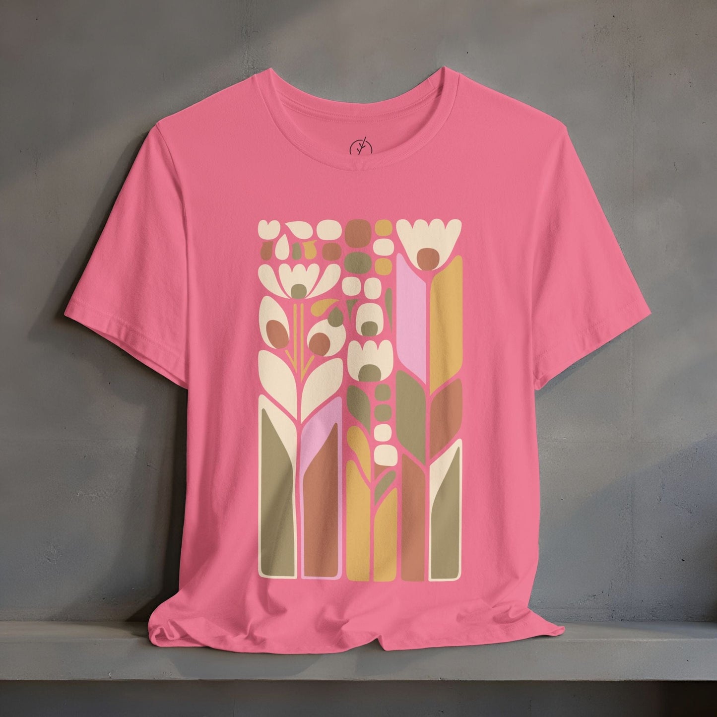 Pastel Mod Garden T-Shirt