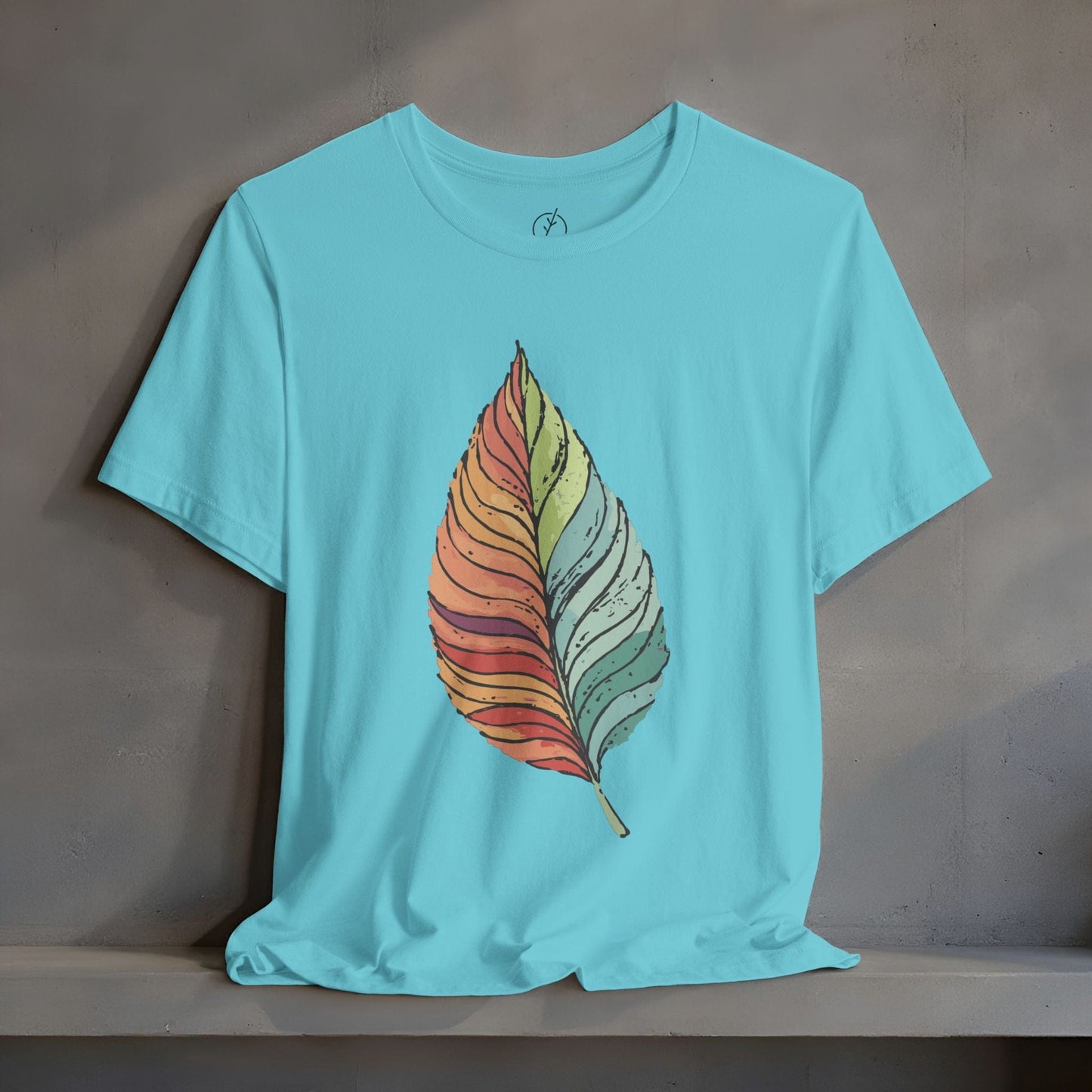 Colorwave Leaf T-Shirt